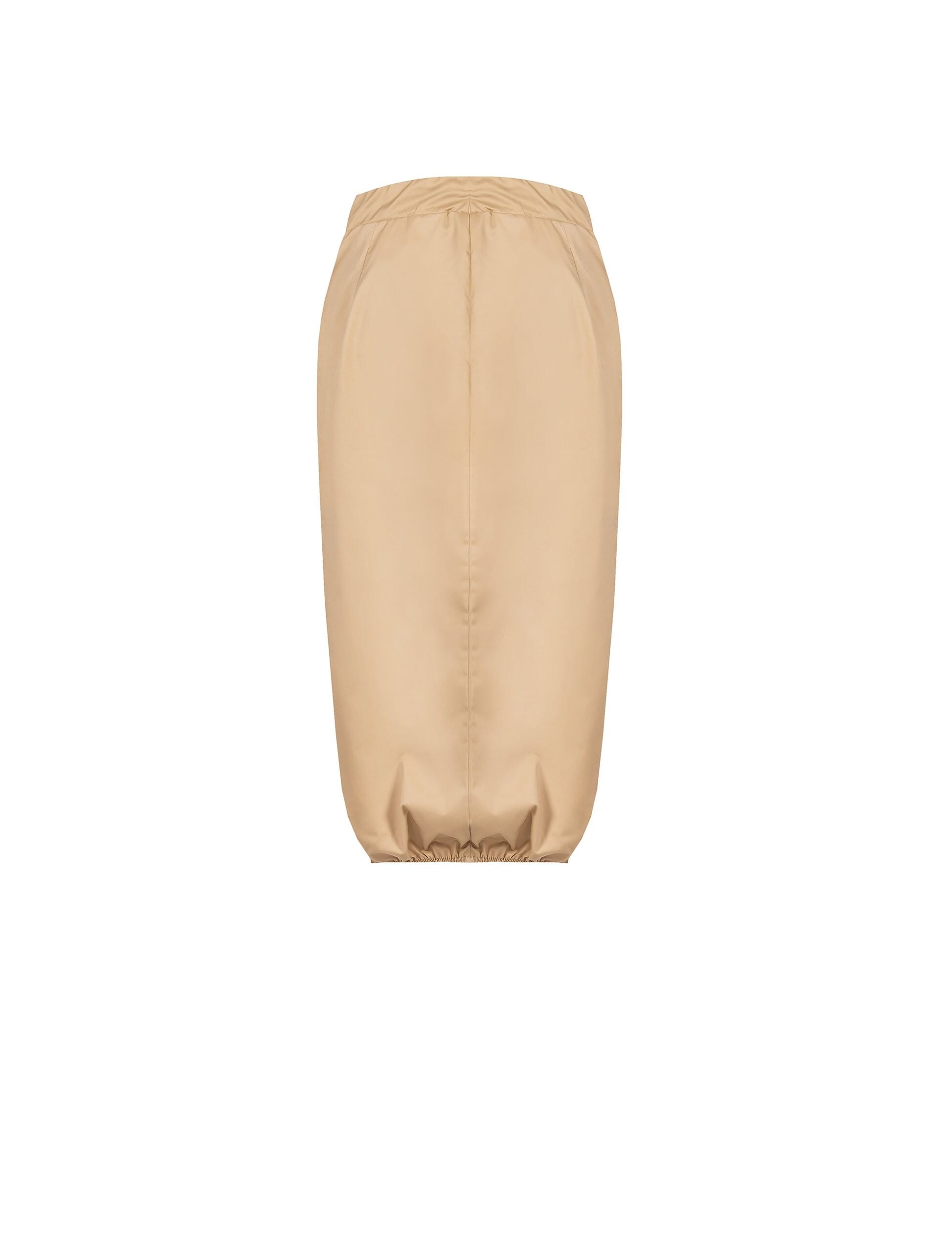 Longuette en coton mélangé avec pochette Maxi avec fermeture éclair Rinascimento