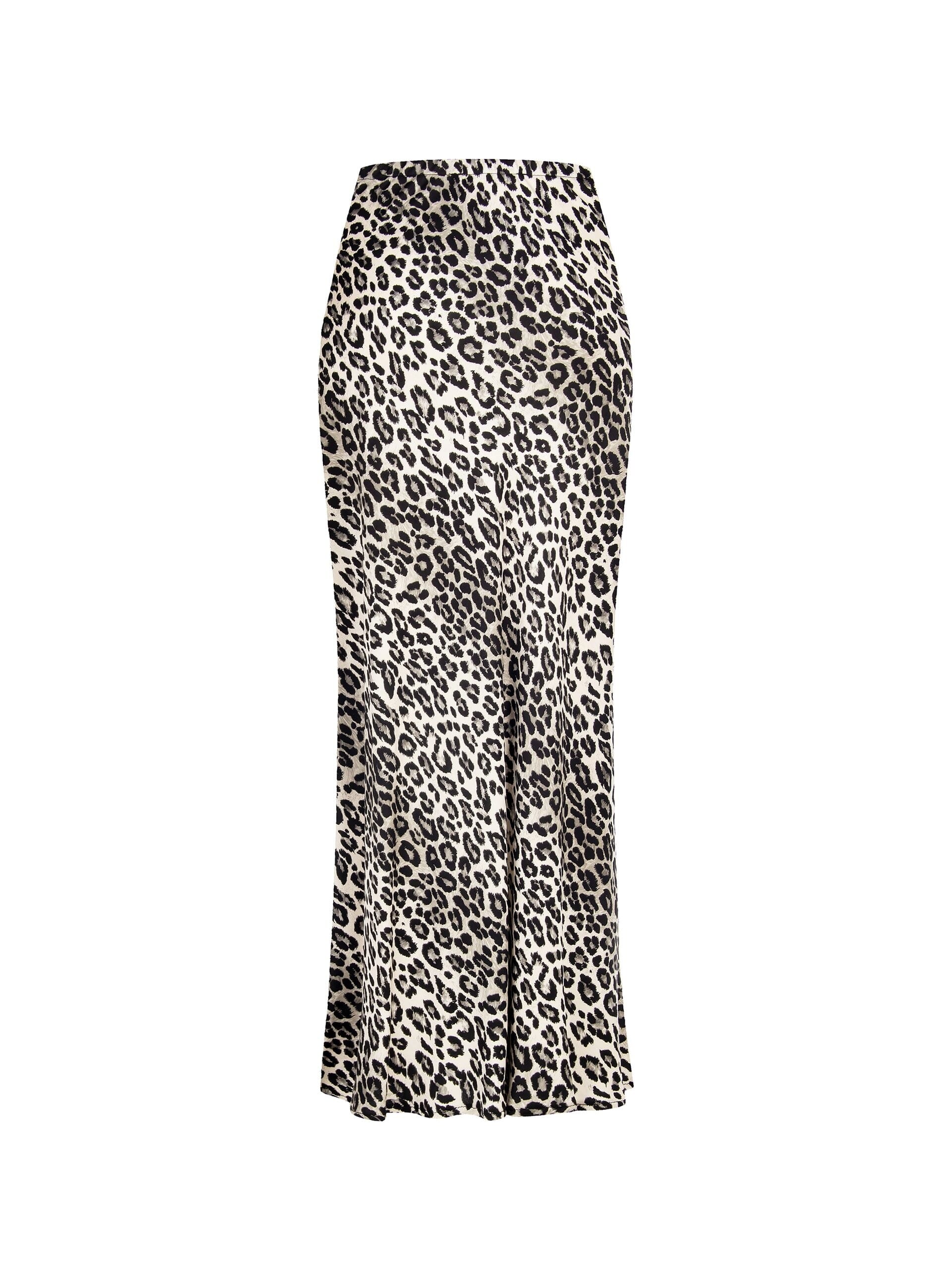 Long Viscose Sheath Skirt With Elastic Waistband Rinascimento