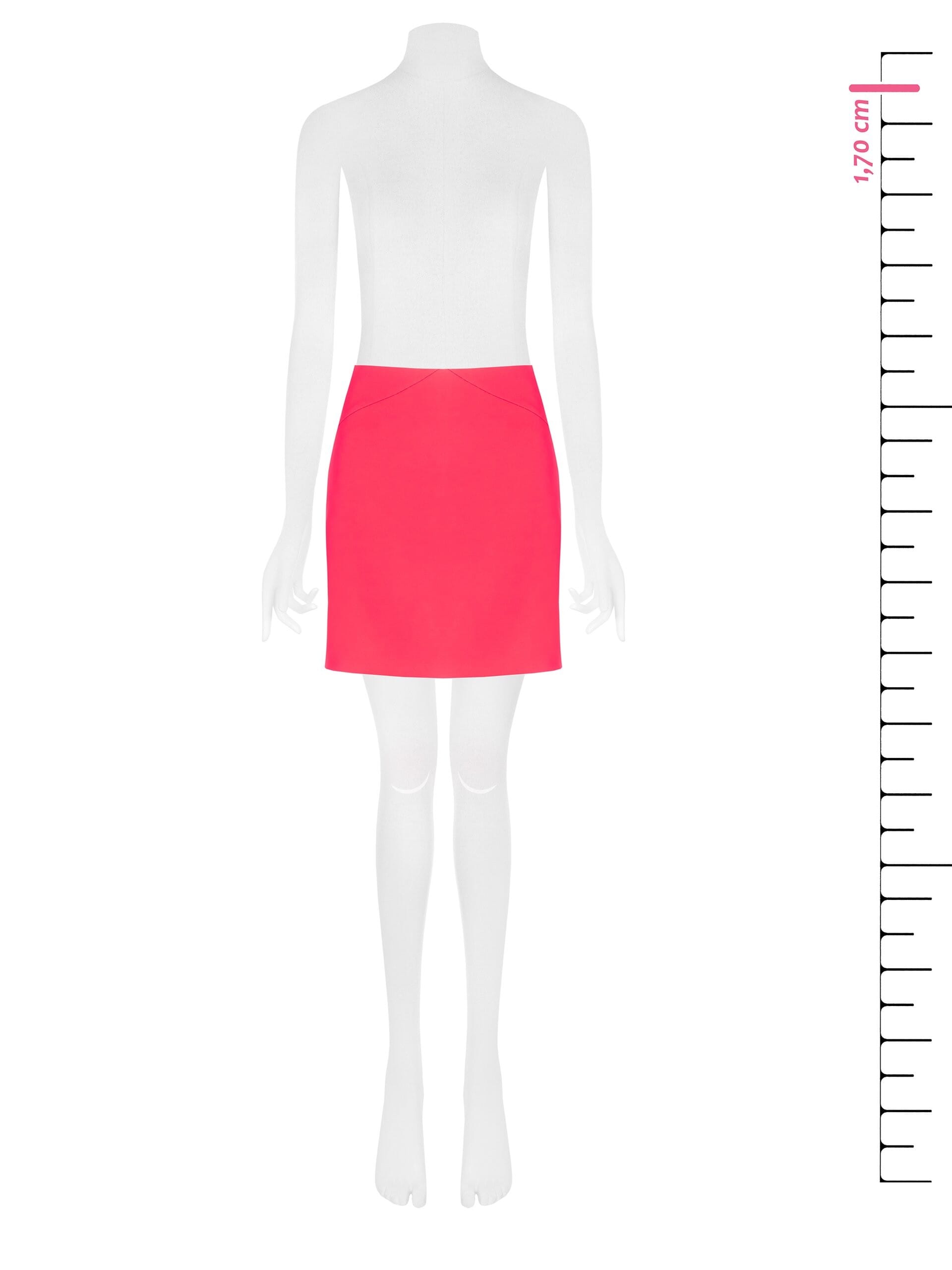 Rinascimento Technical Fabric A-line Miniskirt