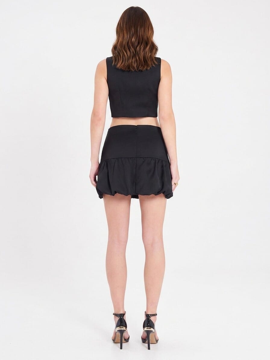 Rinascimento Satin Balloon Skirt