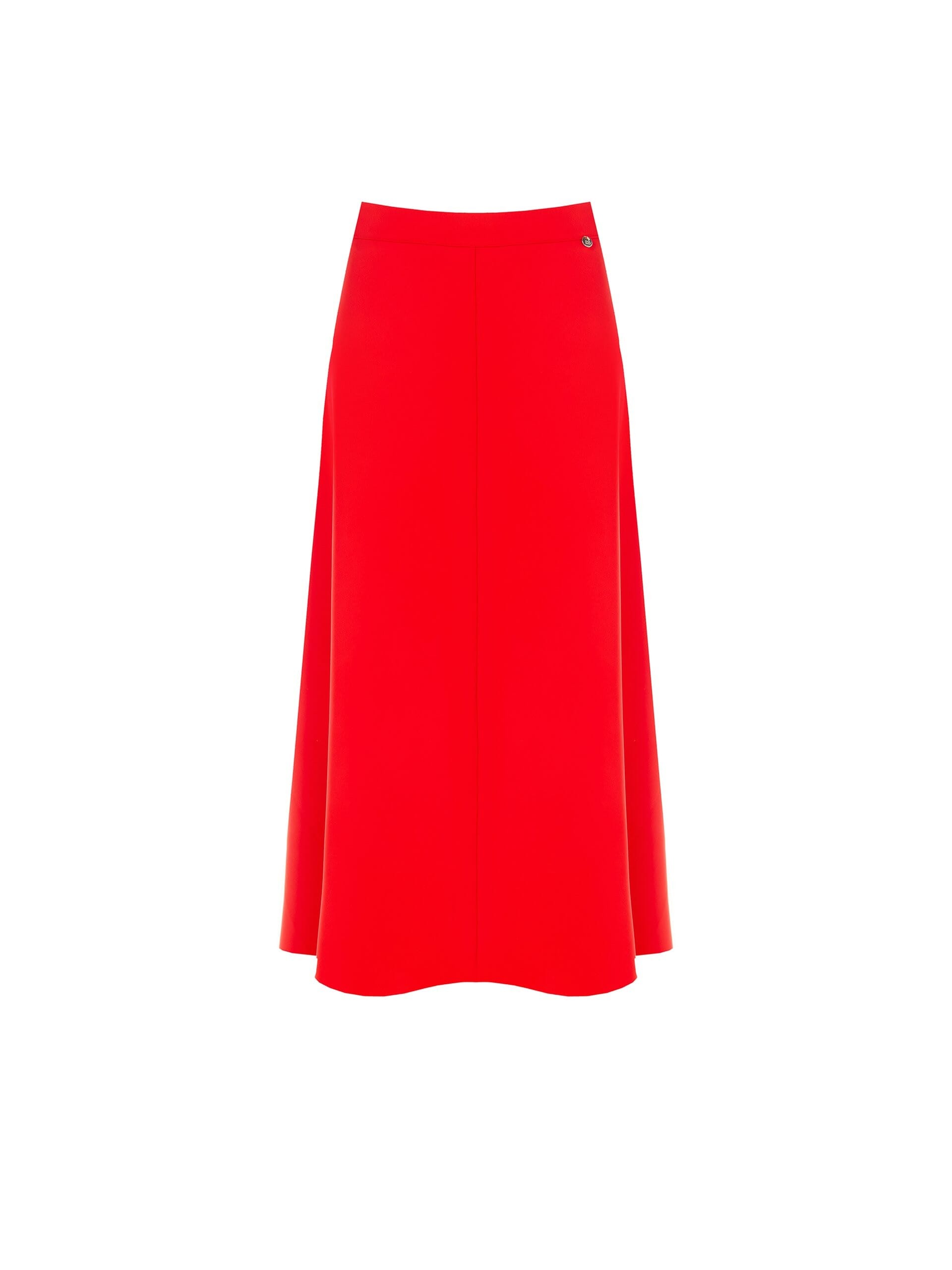 Gonna Lunga Svasata In Tessuto Fluido Rinascimento