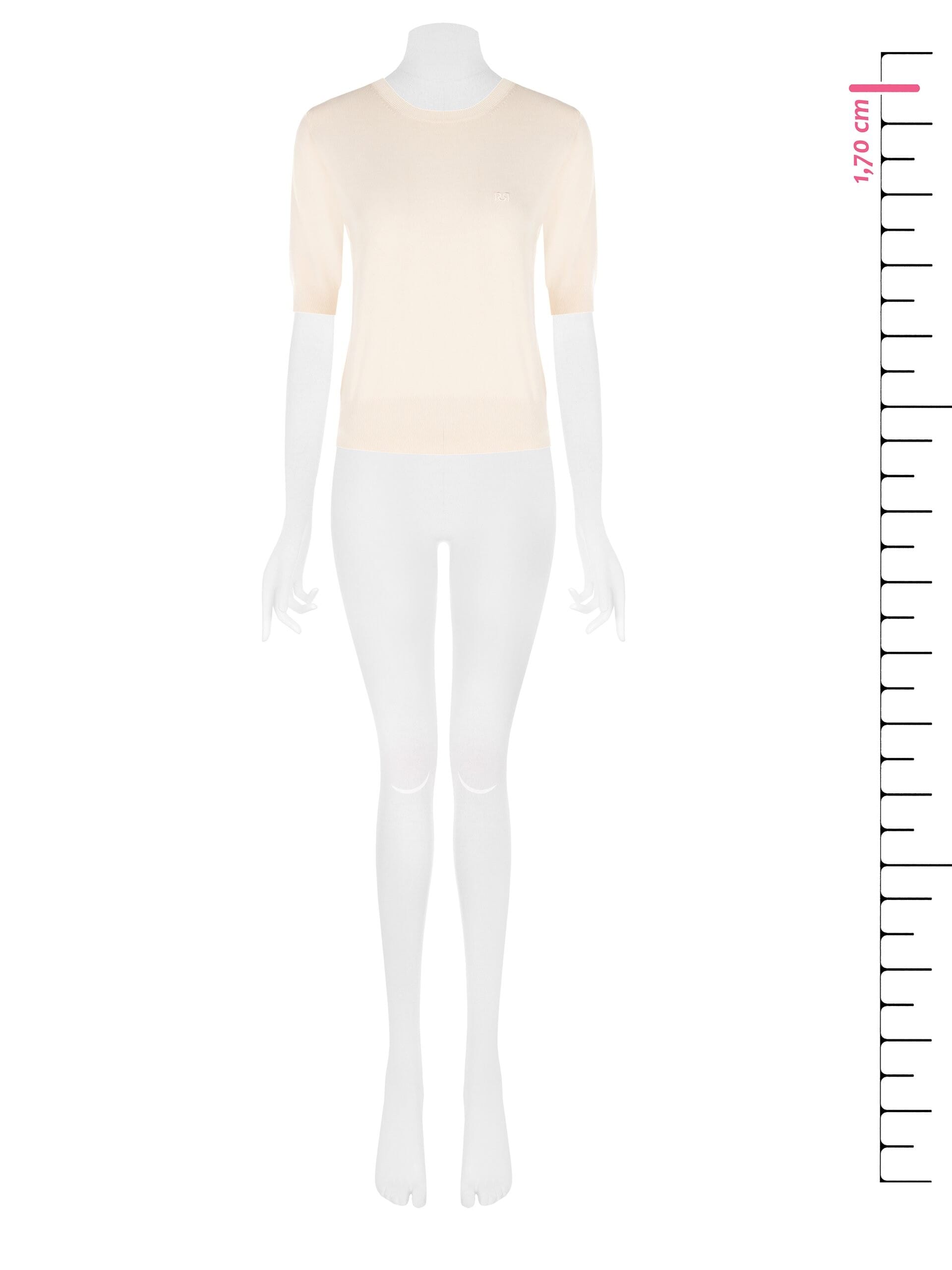 Viscose Blend Sweater With Embroidered Rr Logo Rinascimento