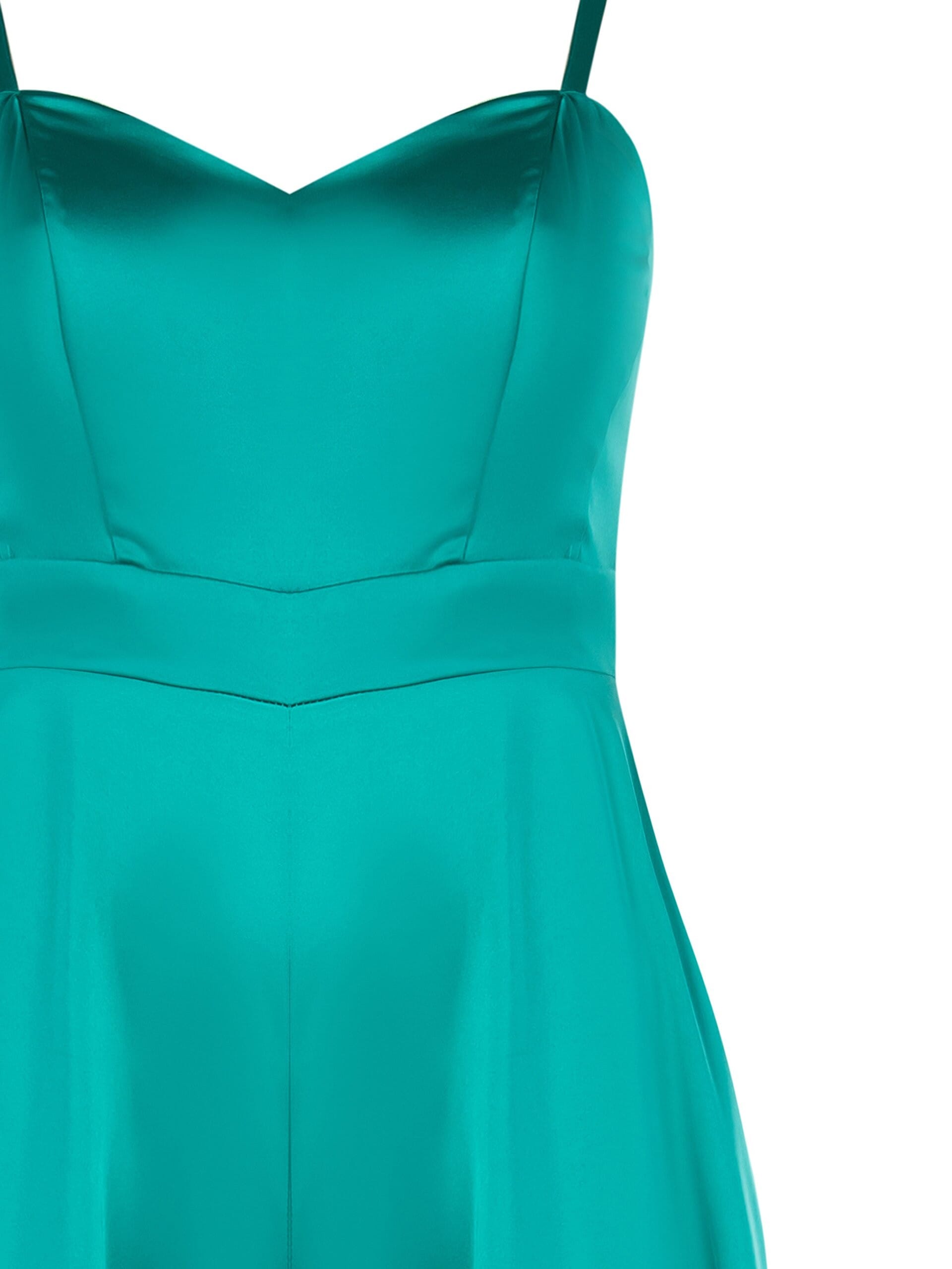 Full Suit Curvy Structured Satin Trousers With Pockets Rinascimento Curvy