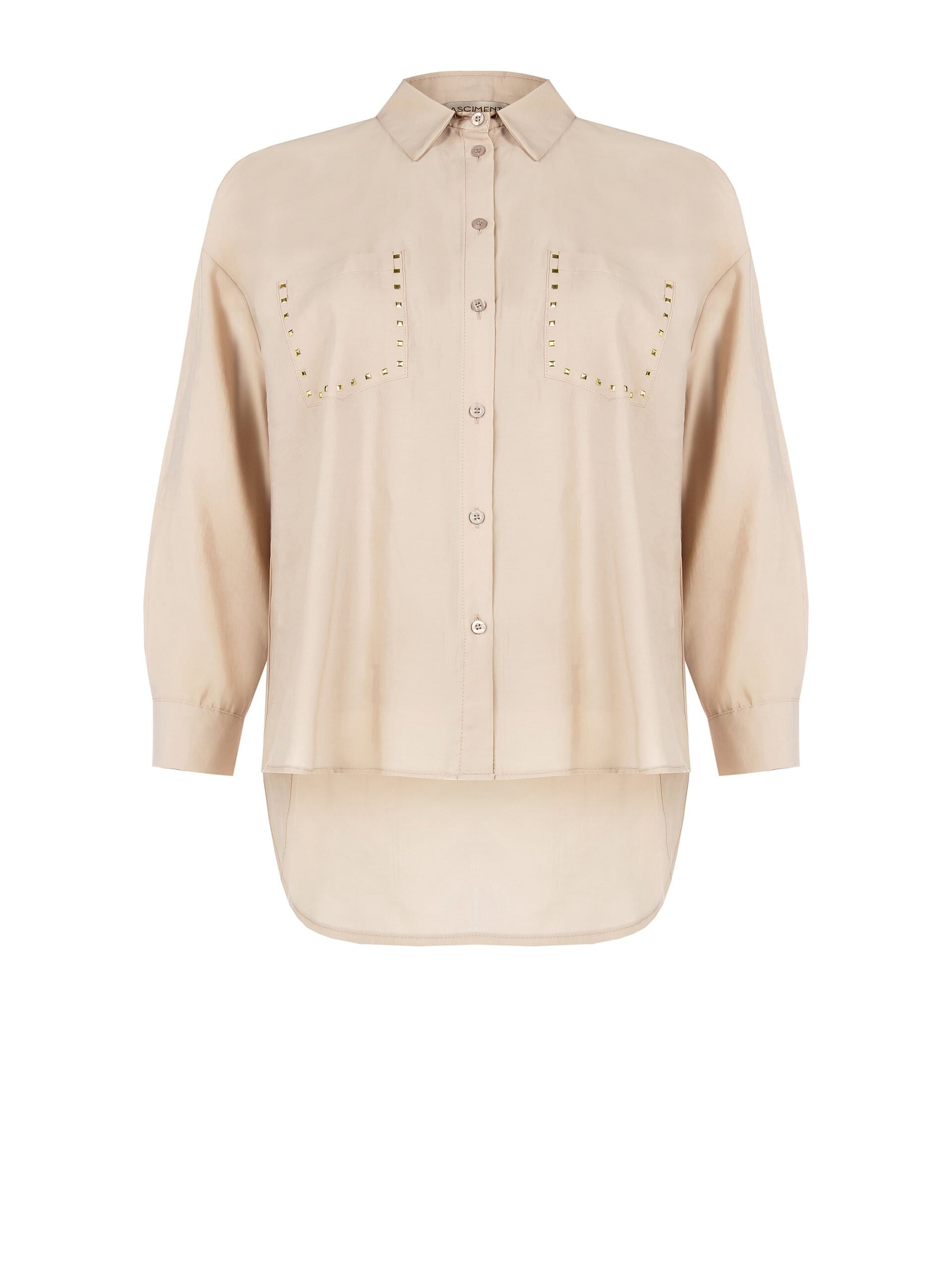 Rinascimento - Chemise cintrée avec clous