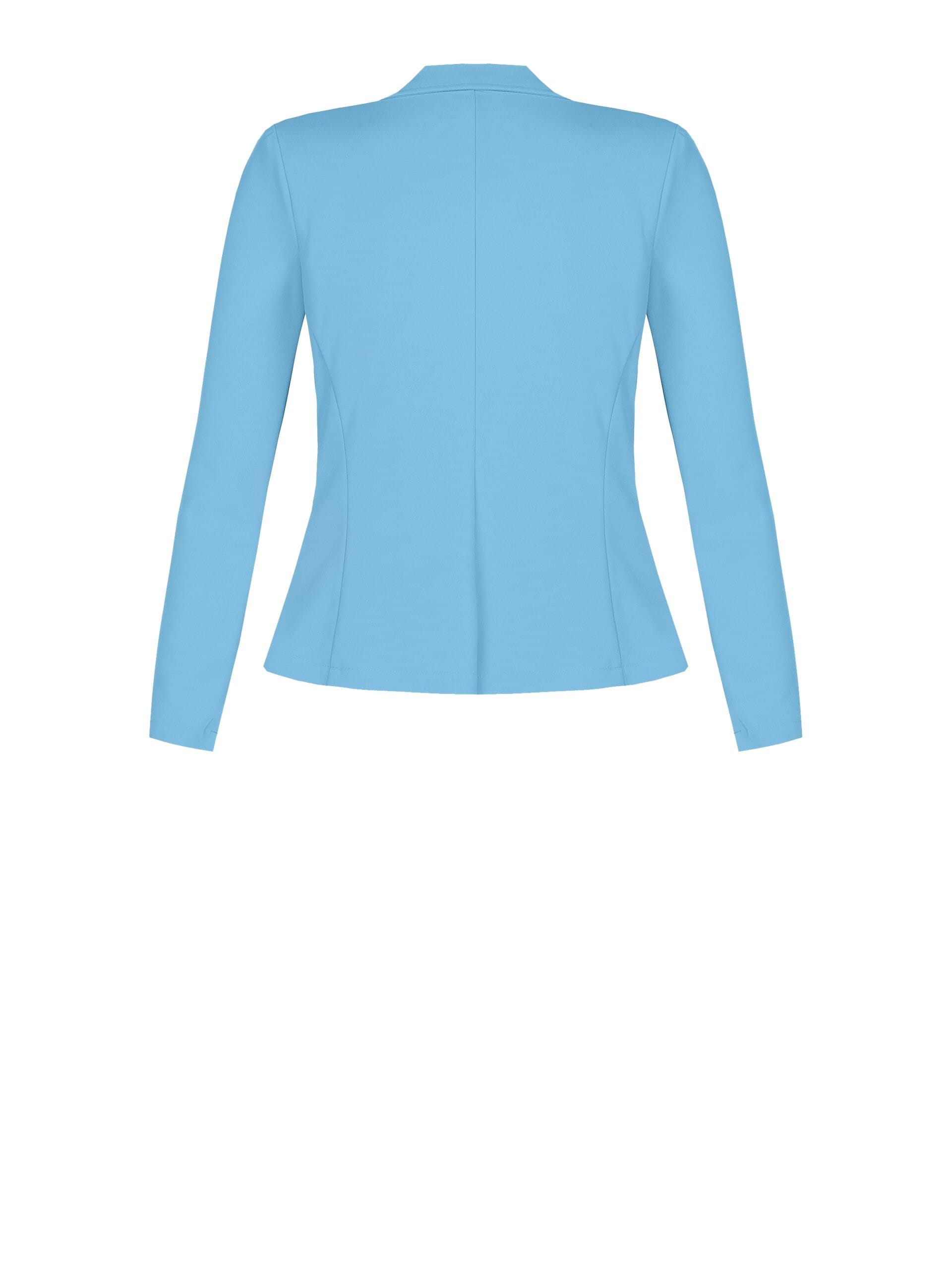 Rinascimento Curvy 1-Button Gold Blazer Jacket