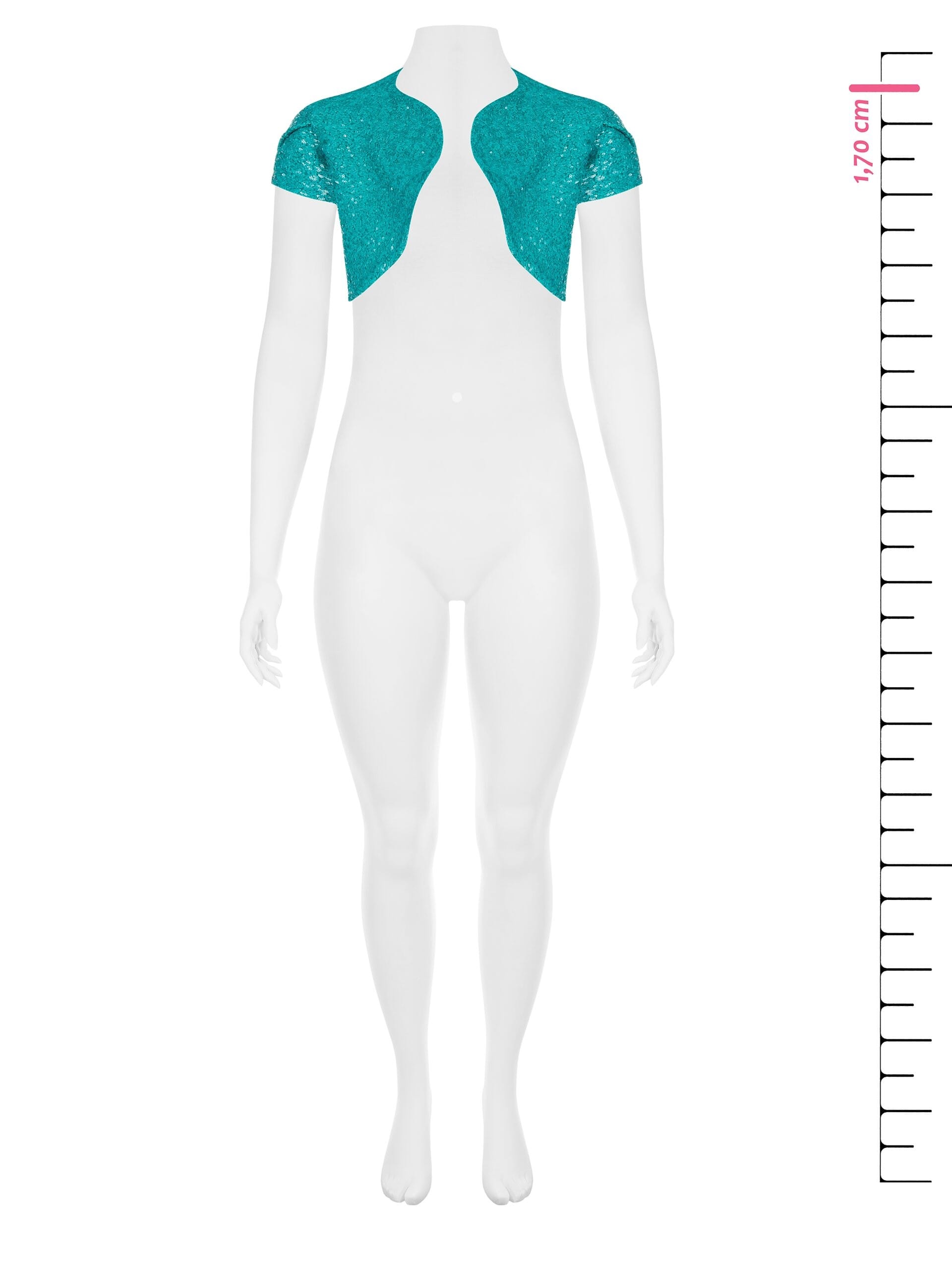 Boléro couvert pailleté Rinascimento Curvy