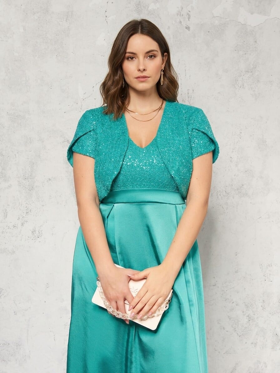 Boléro couvert pailleté Rinascimento Curvy