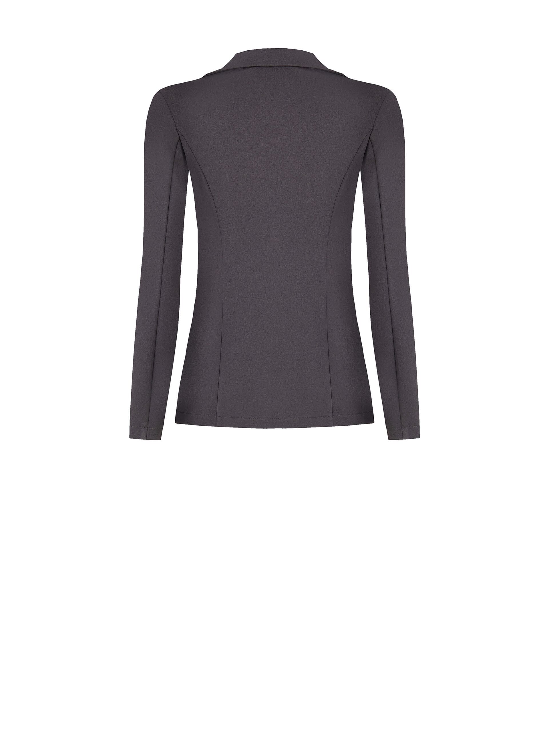 Rinascimento Crepe Scuba Double-breasted Blazer Jacket