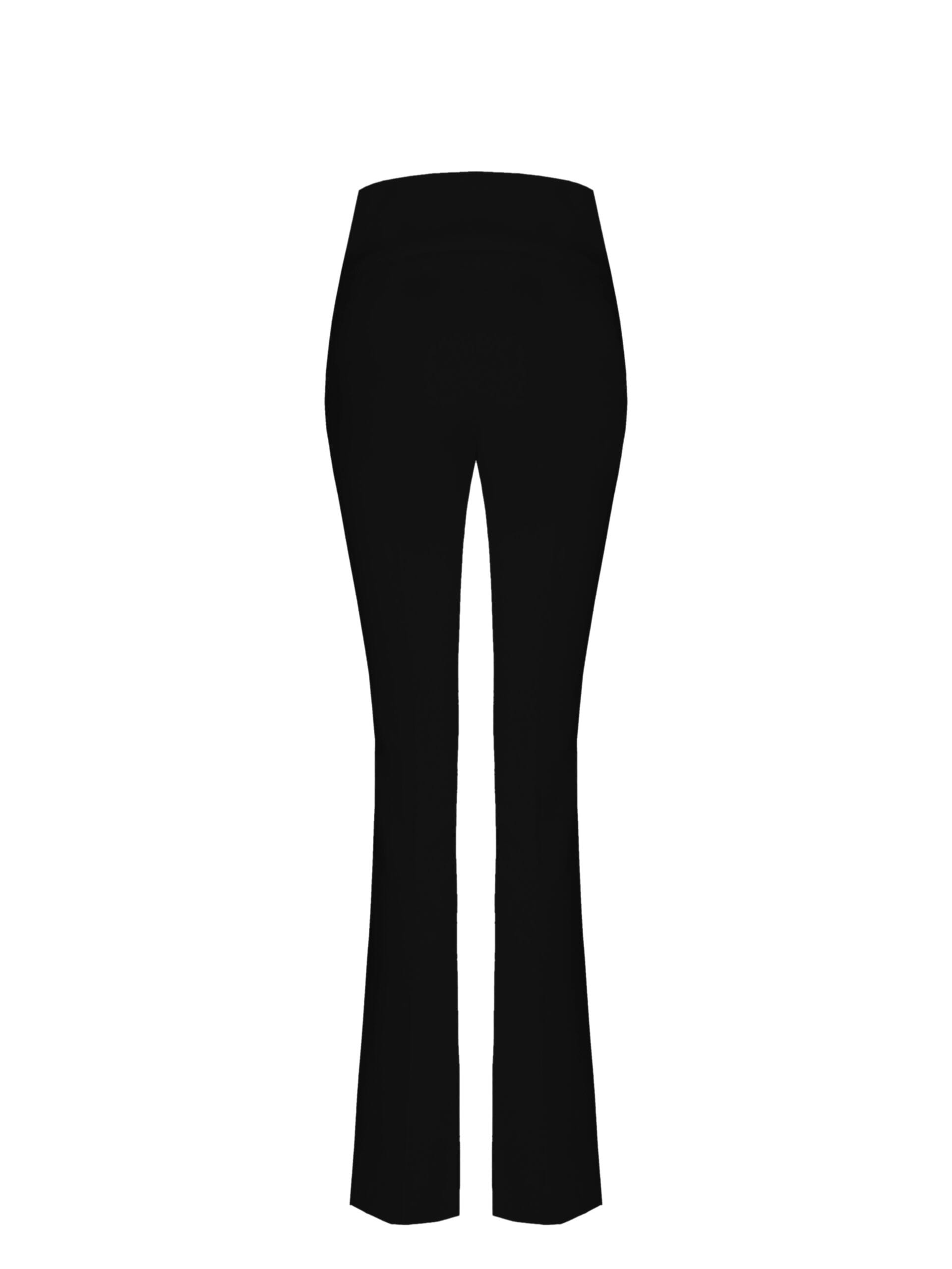 Technical Fabric Paw Pants With High Waistband Rinascimento