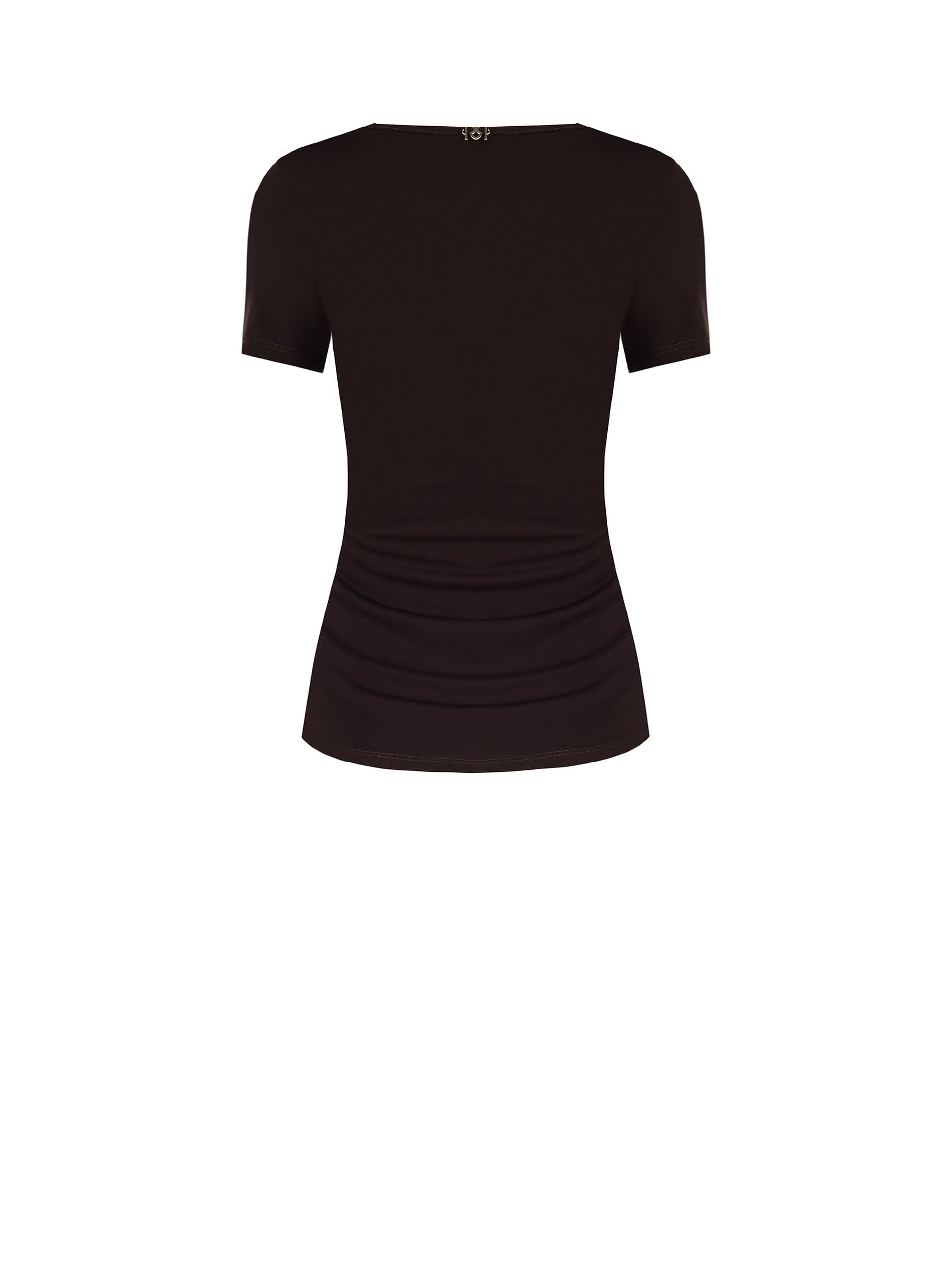 Stretch Blouse With Side Draping Rinascimento
