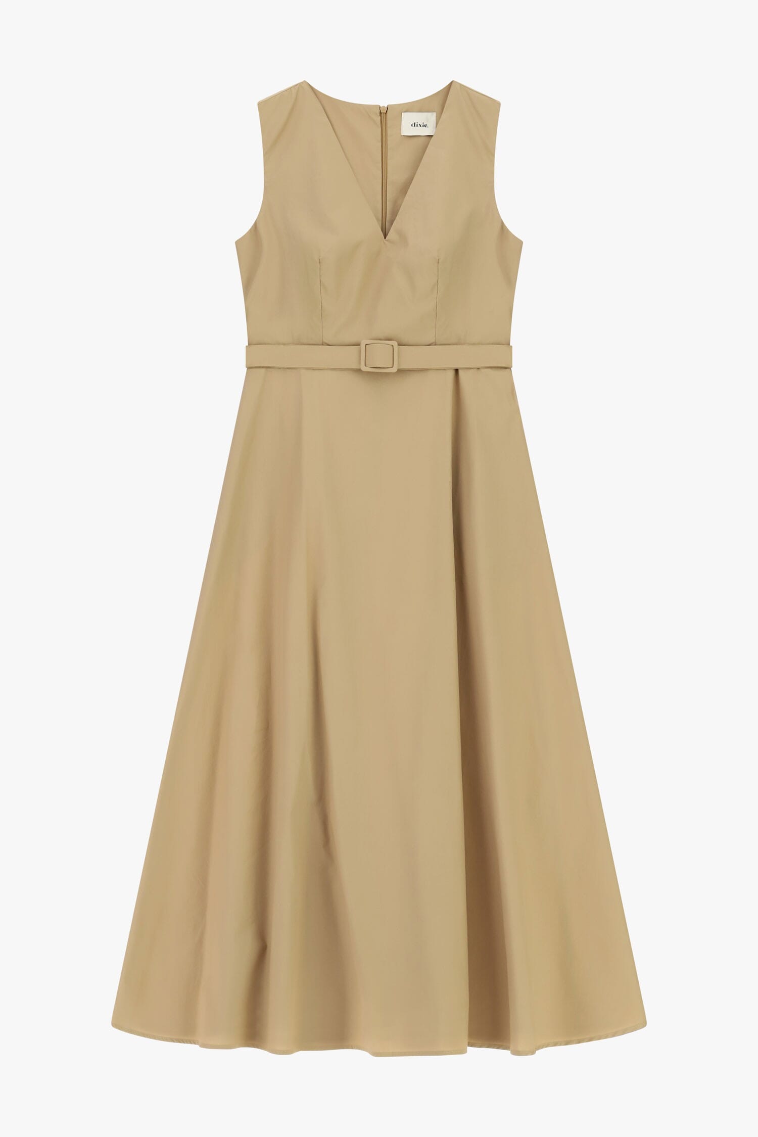 Vestito Midi Svasato Con Cintura In Vita Dixie