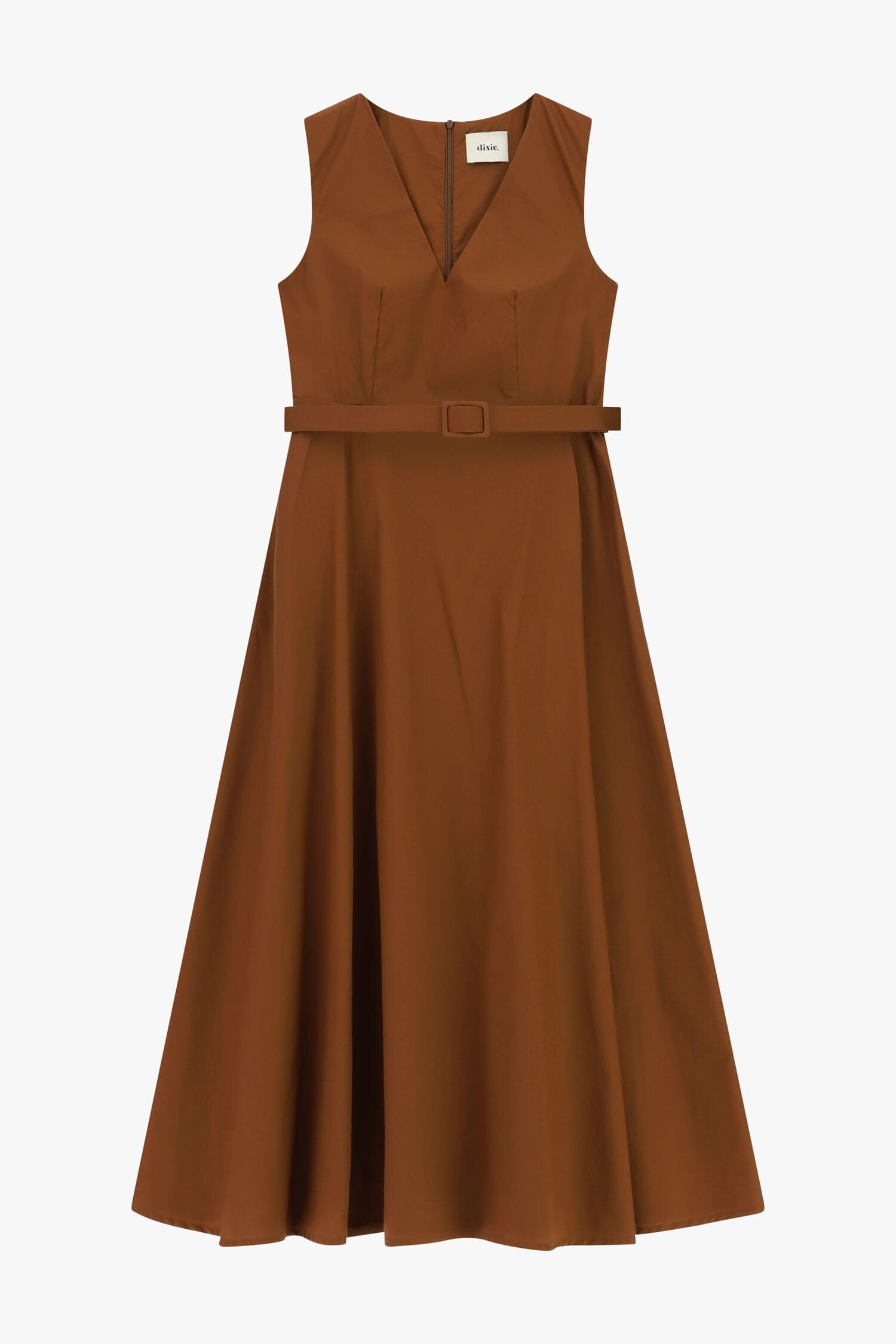 Vestito Midi Svasato Con Cintura In Vita Dixie