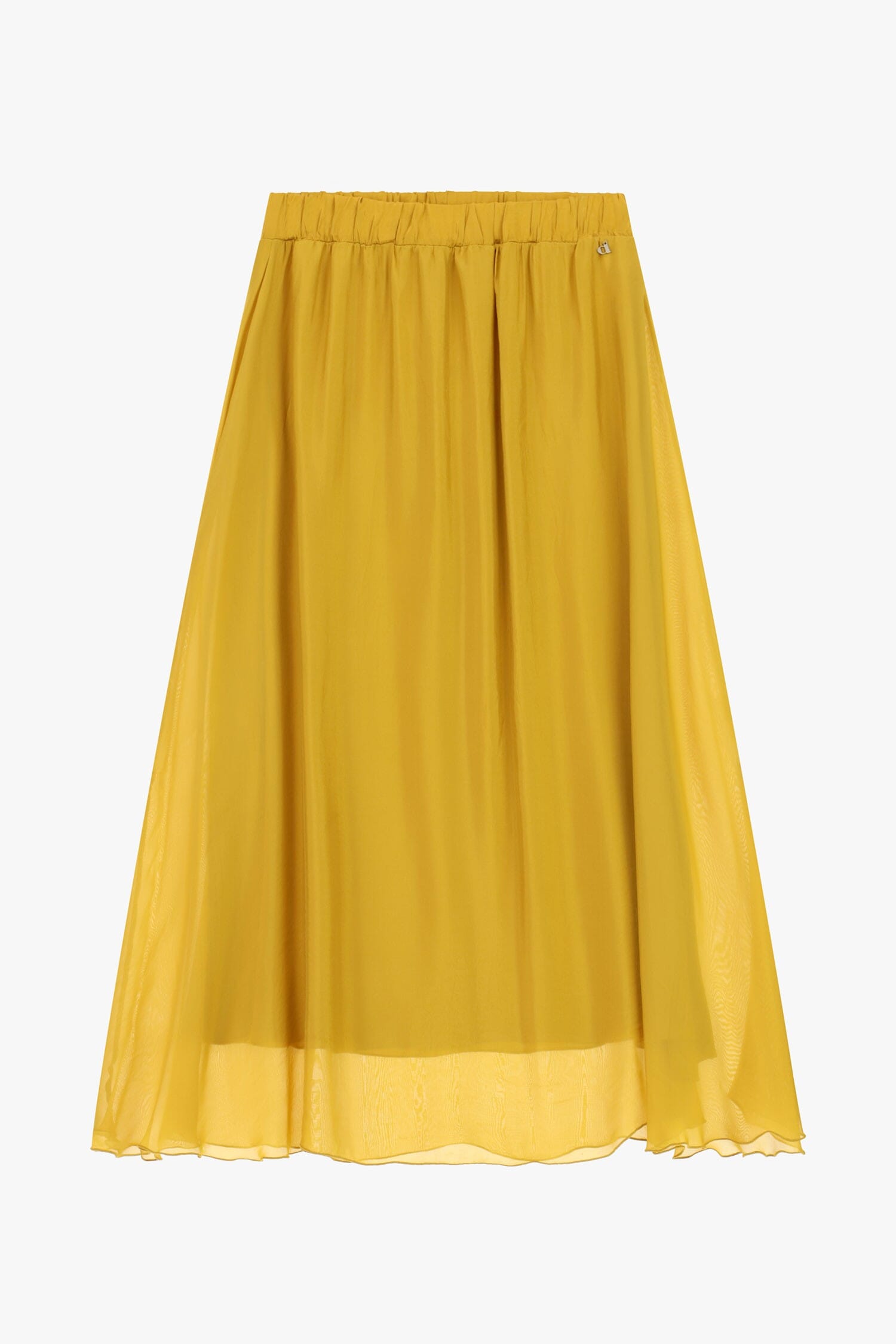 Dixie Flared Midi Skirt With Elastic Waistband (Jupe midi évasée à taille élastique)
