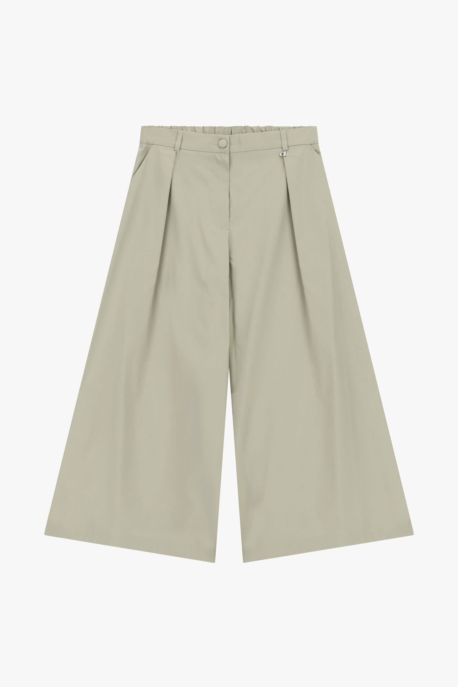 Palazzo Trousers With High Waist And Pleats Dixie