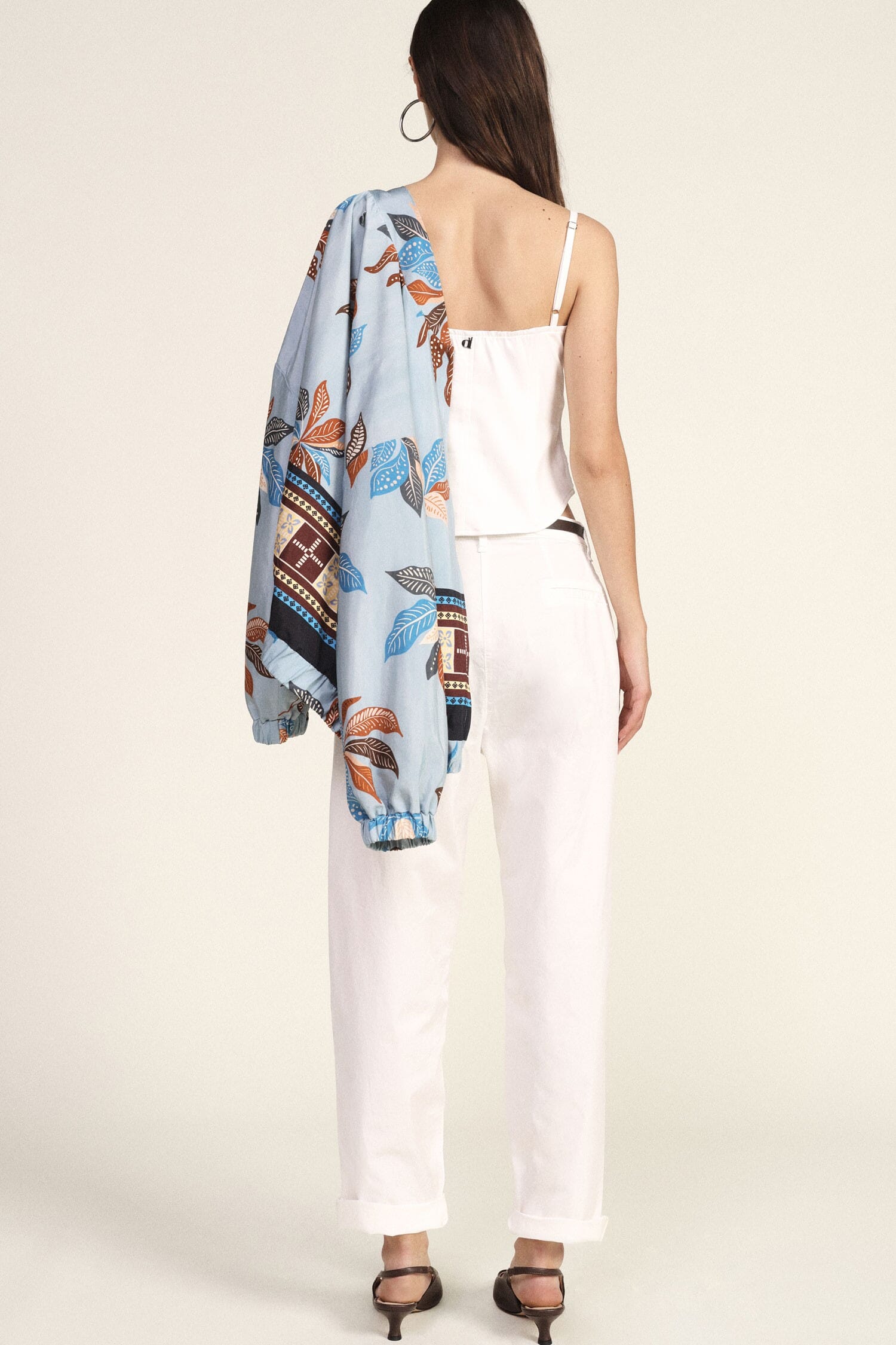 Chino-Fit Trousers With Slim Waistband And Dixie Lapels