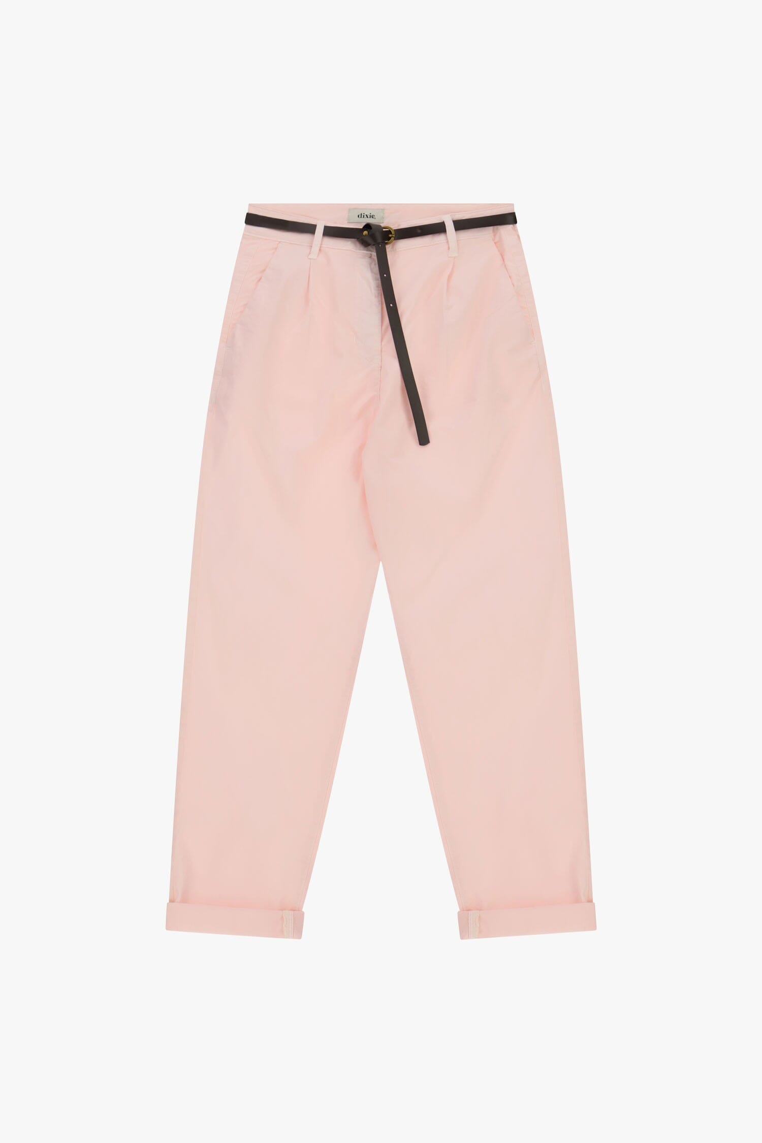 Chino-Fit Trousers With Slim Waistband And Dixie Lapels