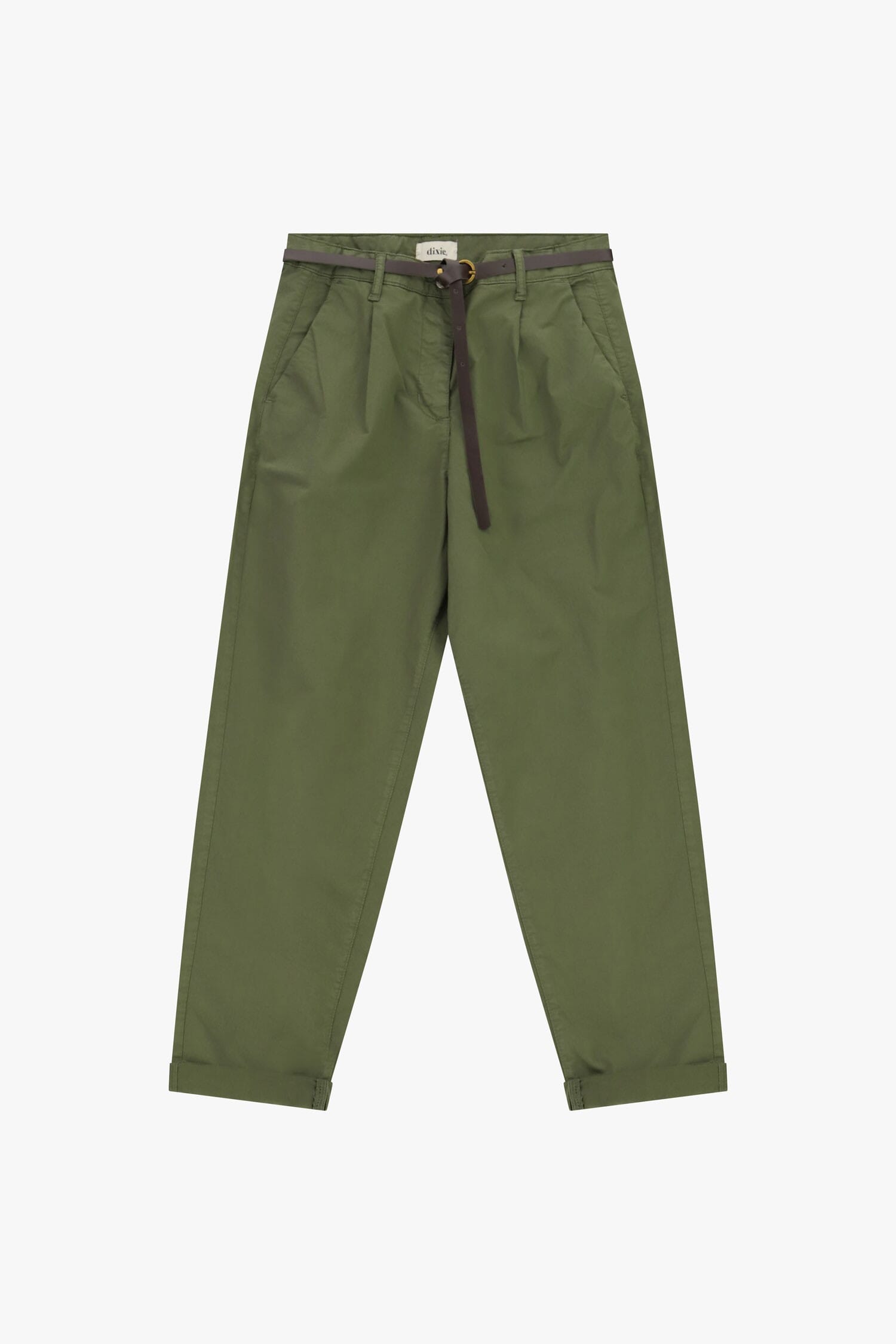 Chino-Fit Trousers With Slim Waistband And Dixie Lapels