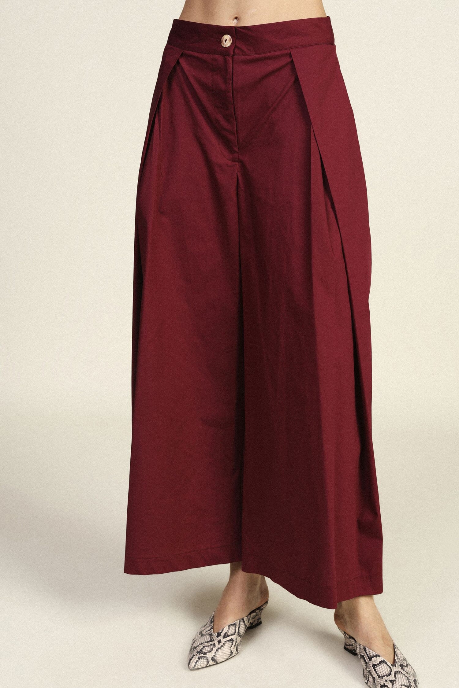 High Waisted Palace Trousers With Dixie Darts