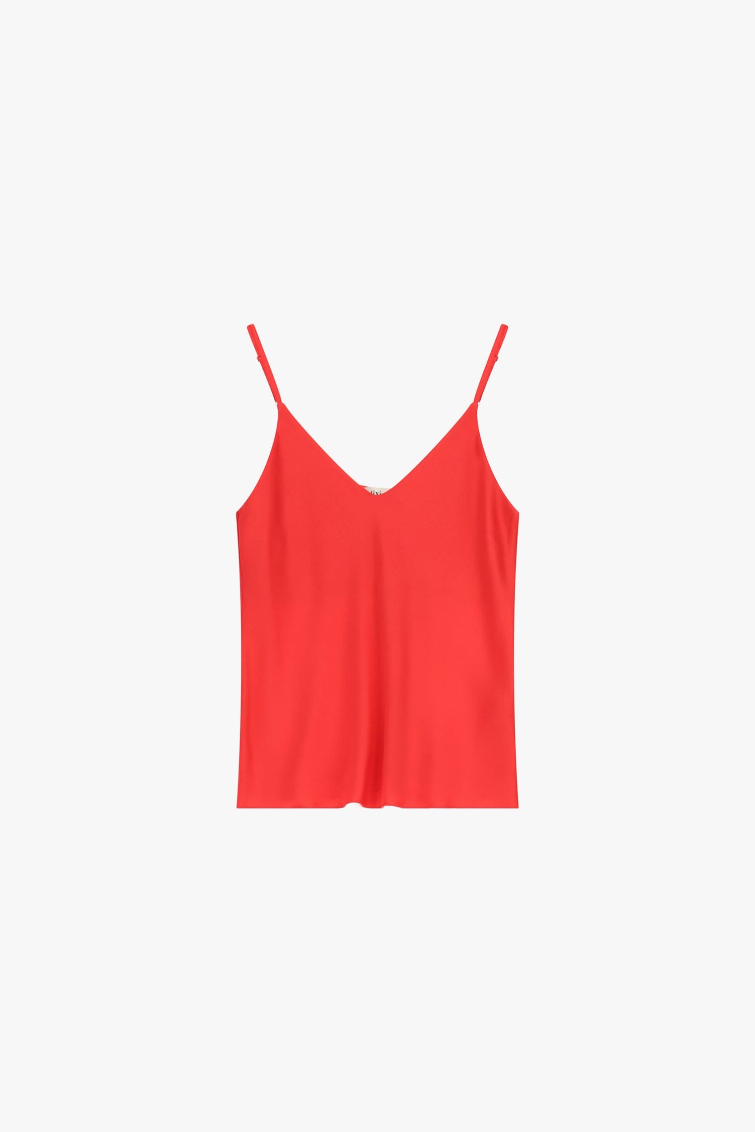 Top Spalline Sottili E Scollo A V Dixie