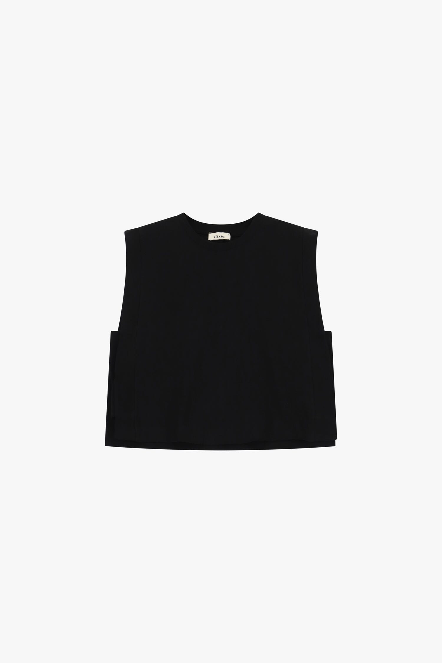 Top Corto Senza Maniche Girocollo Dixie