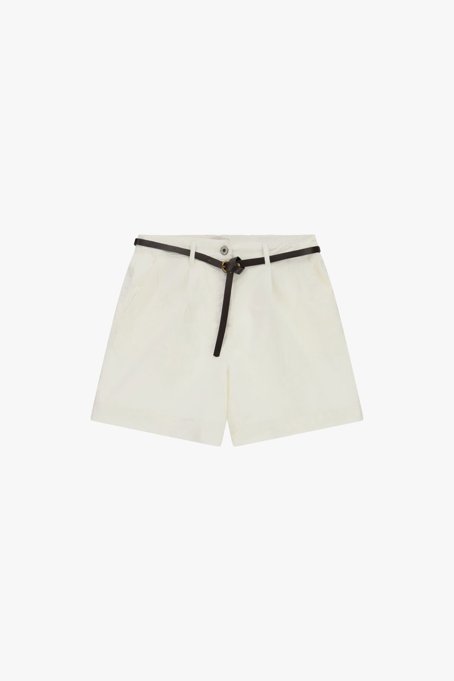 Regular-Fit Shorts With Pince And Slim Belt Dixie