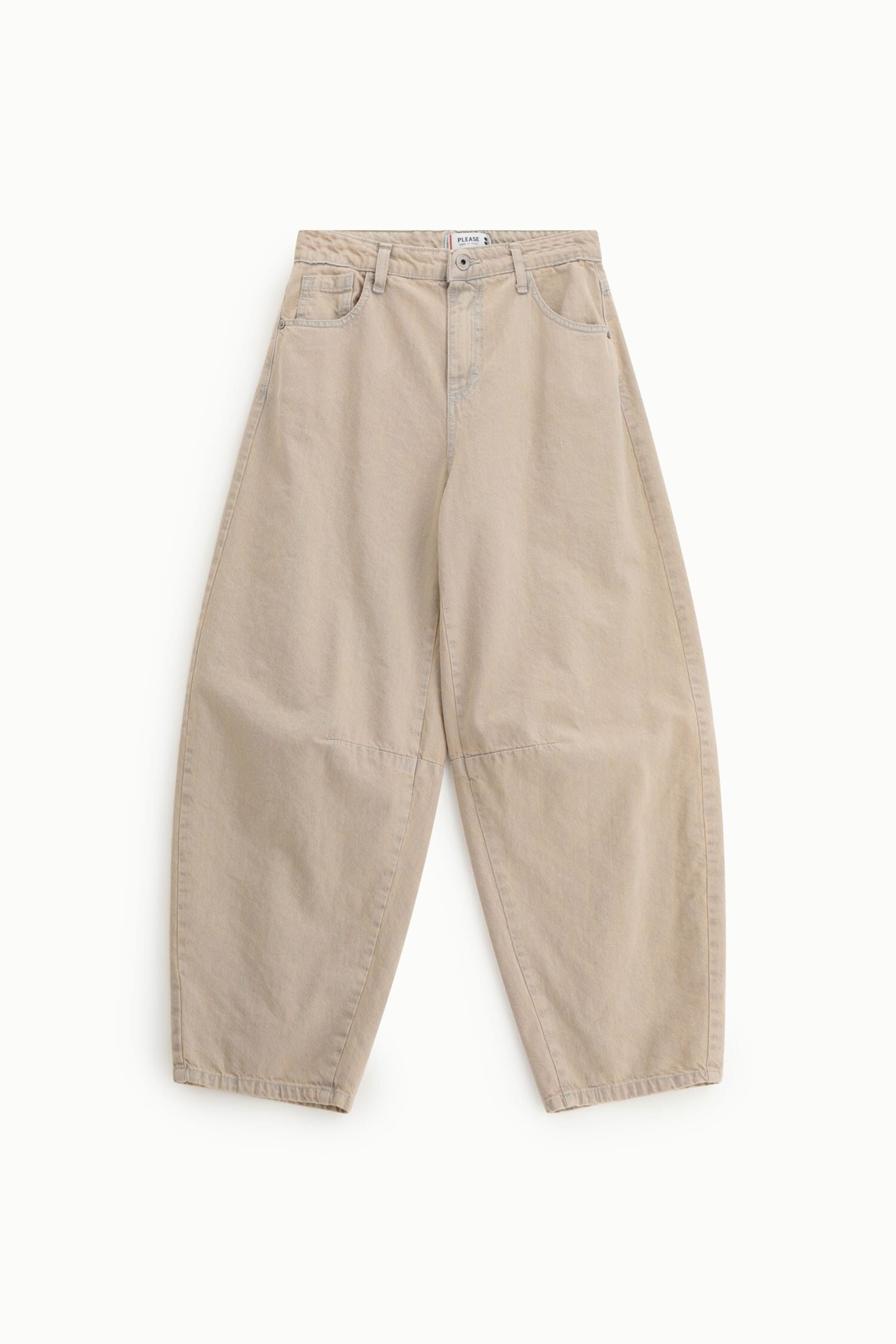 Pantaloni Palazzo Vita Alta Con Gamba Ampia Please