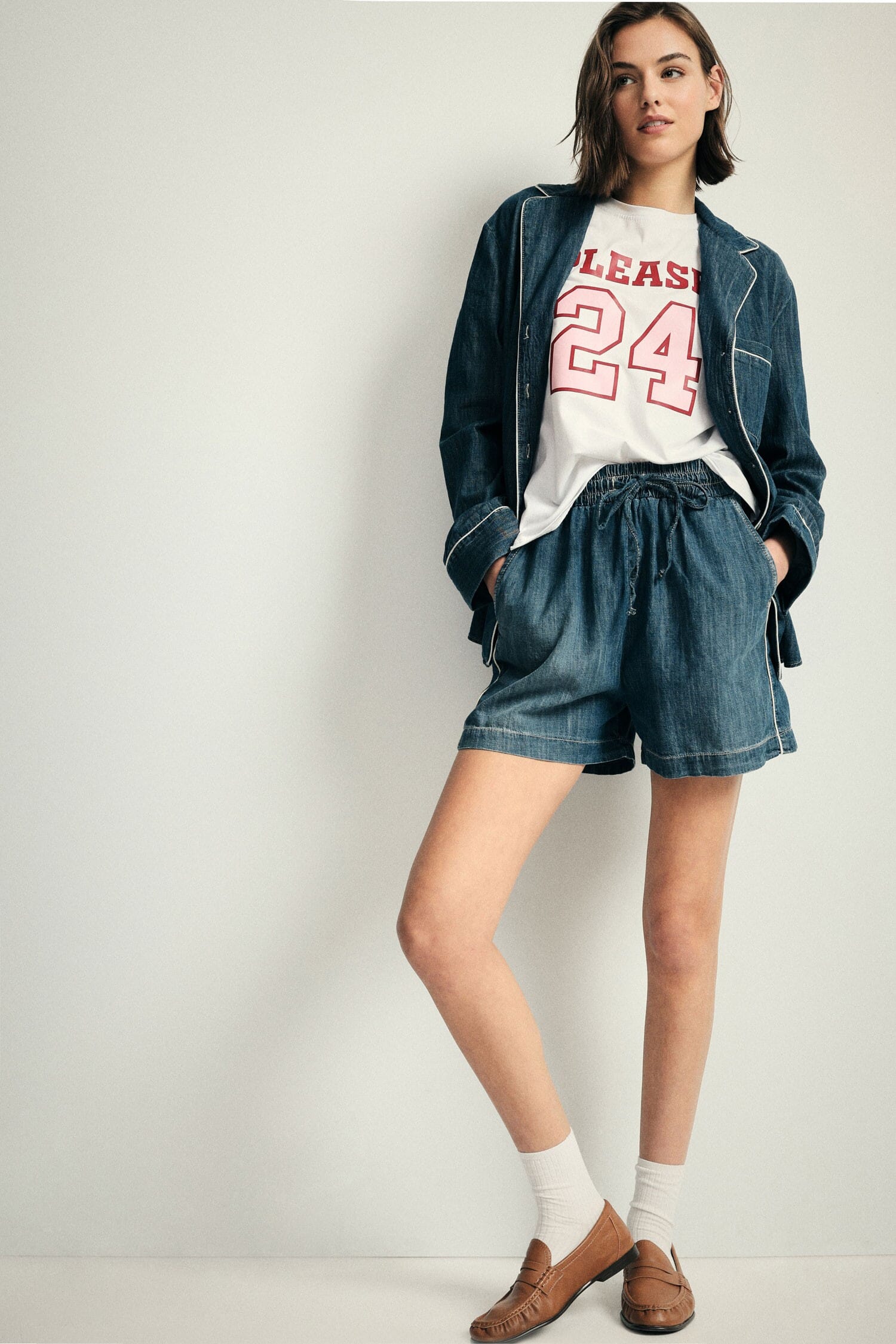 Shorts Regular-Fit Con Elastico E Coulisse Please
