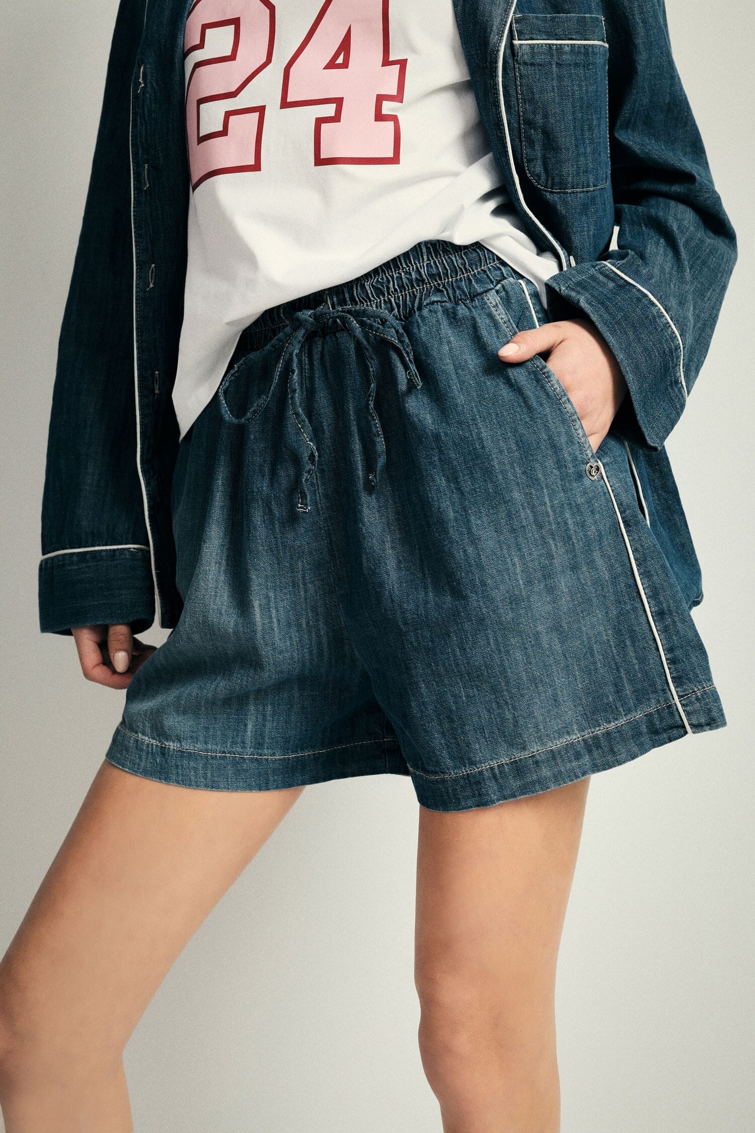 Shorts Regular-Fit Con Elastico E Coulisse Please