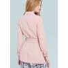 Pink Jacket With Bow Fracomina