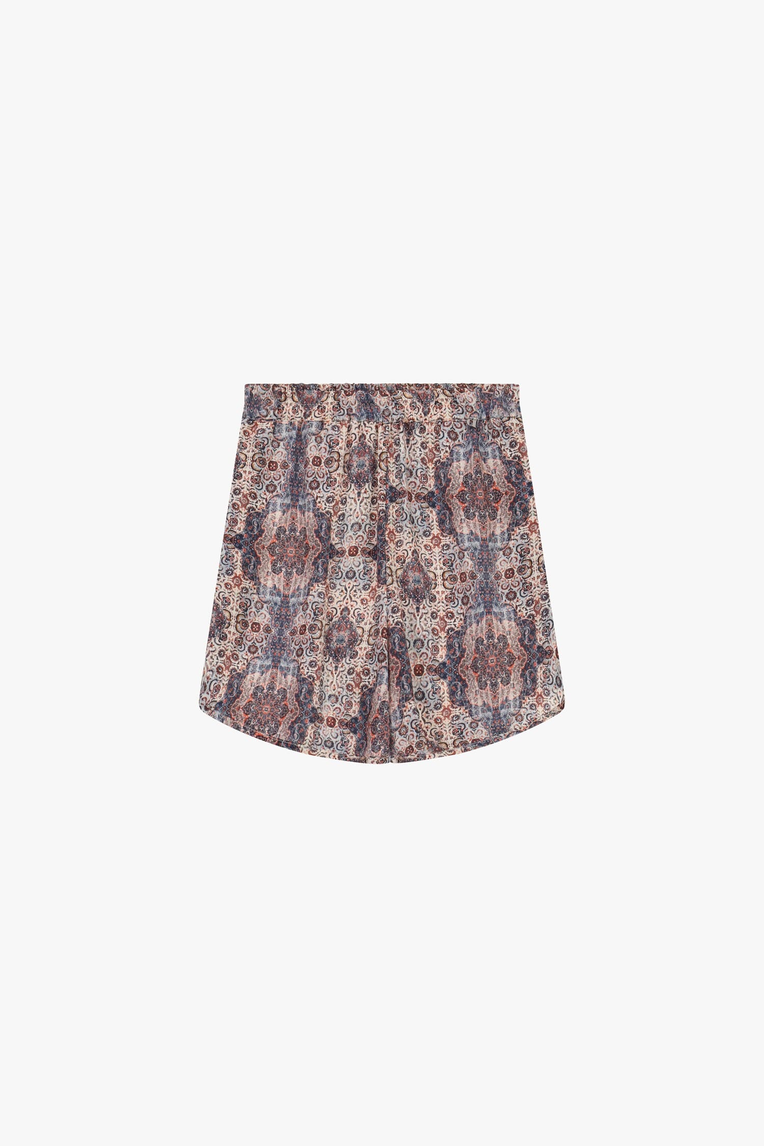 Shorts Regular-Fit Con Fantasia Paisley E Elastico Dixie