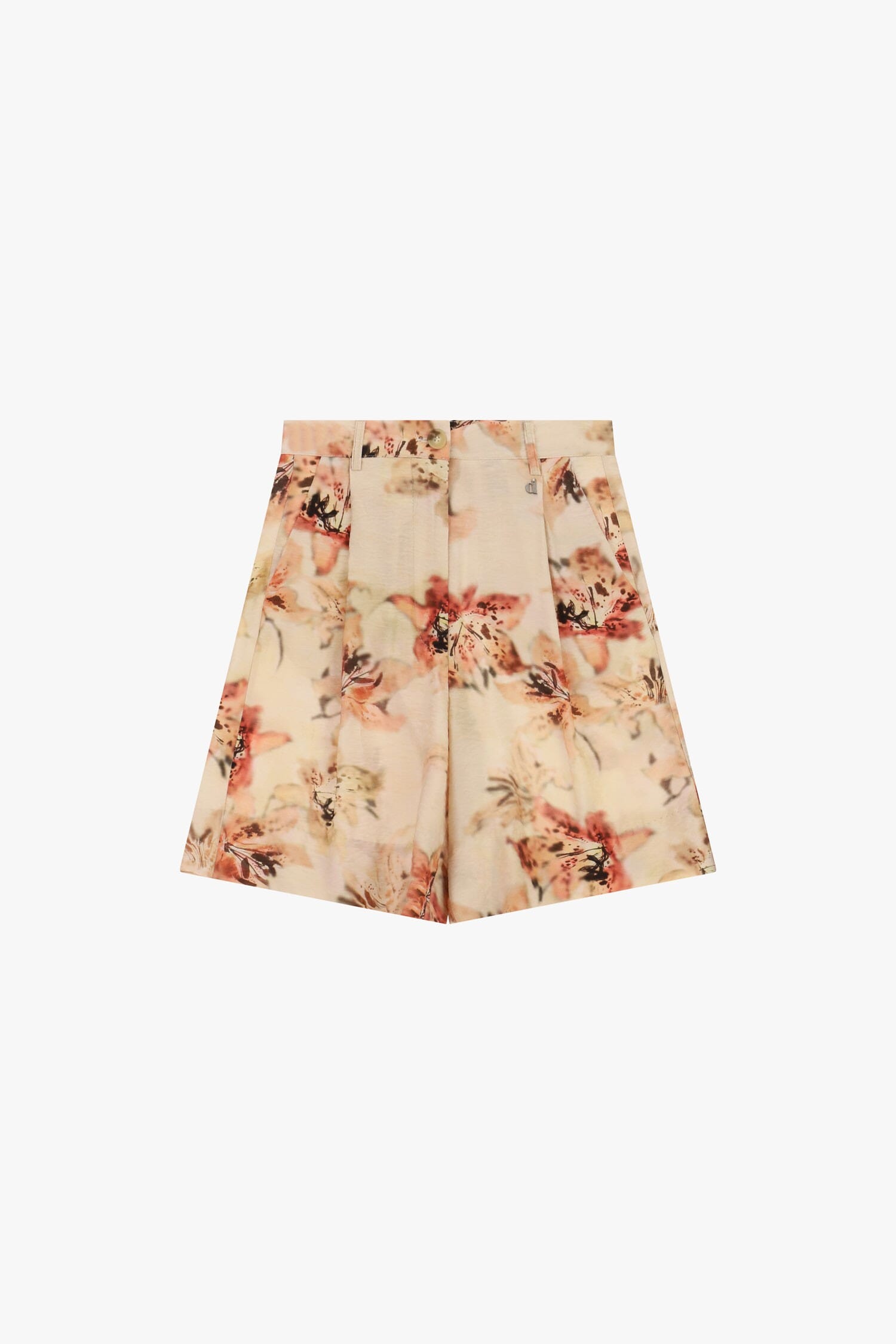 Shorts Regular-Fit A Vita Alta Con Stampa Floreale Dixie