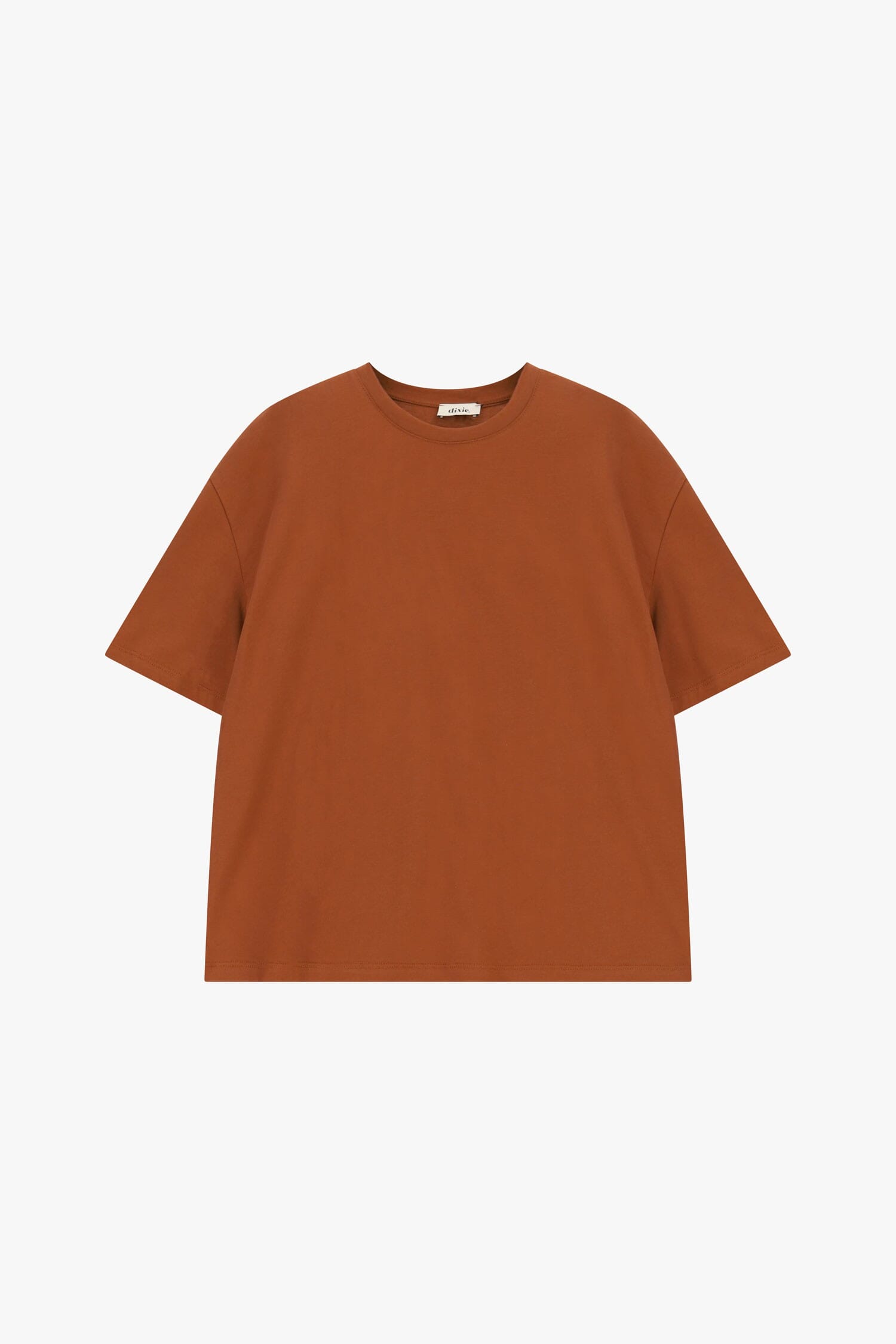 T-Shirt Con Maniche Corte E Taglio Squadrato Dixie