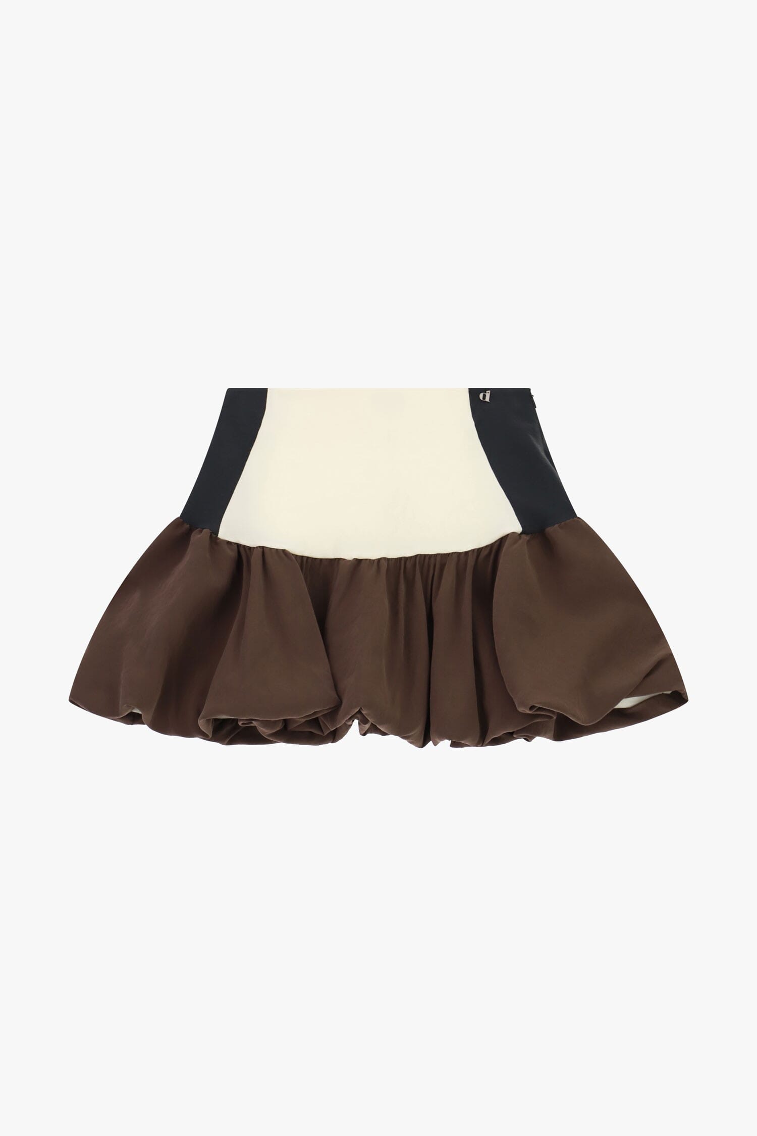 Dixie Short Flared Skirt With Voluminous Flounce