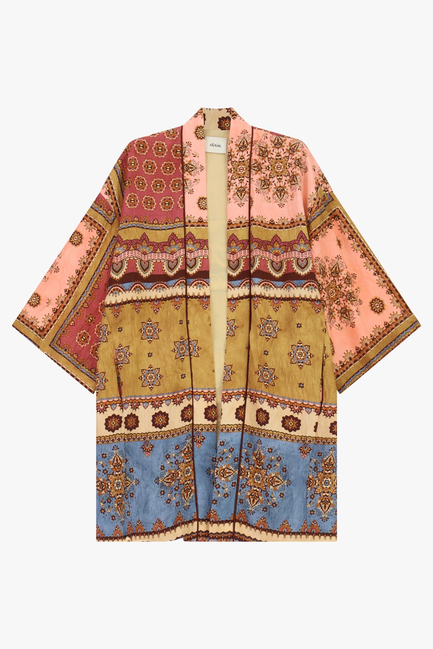 Manteau Duster Fantasy Patchwork Manches larges Dixie