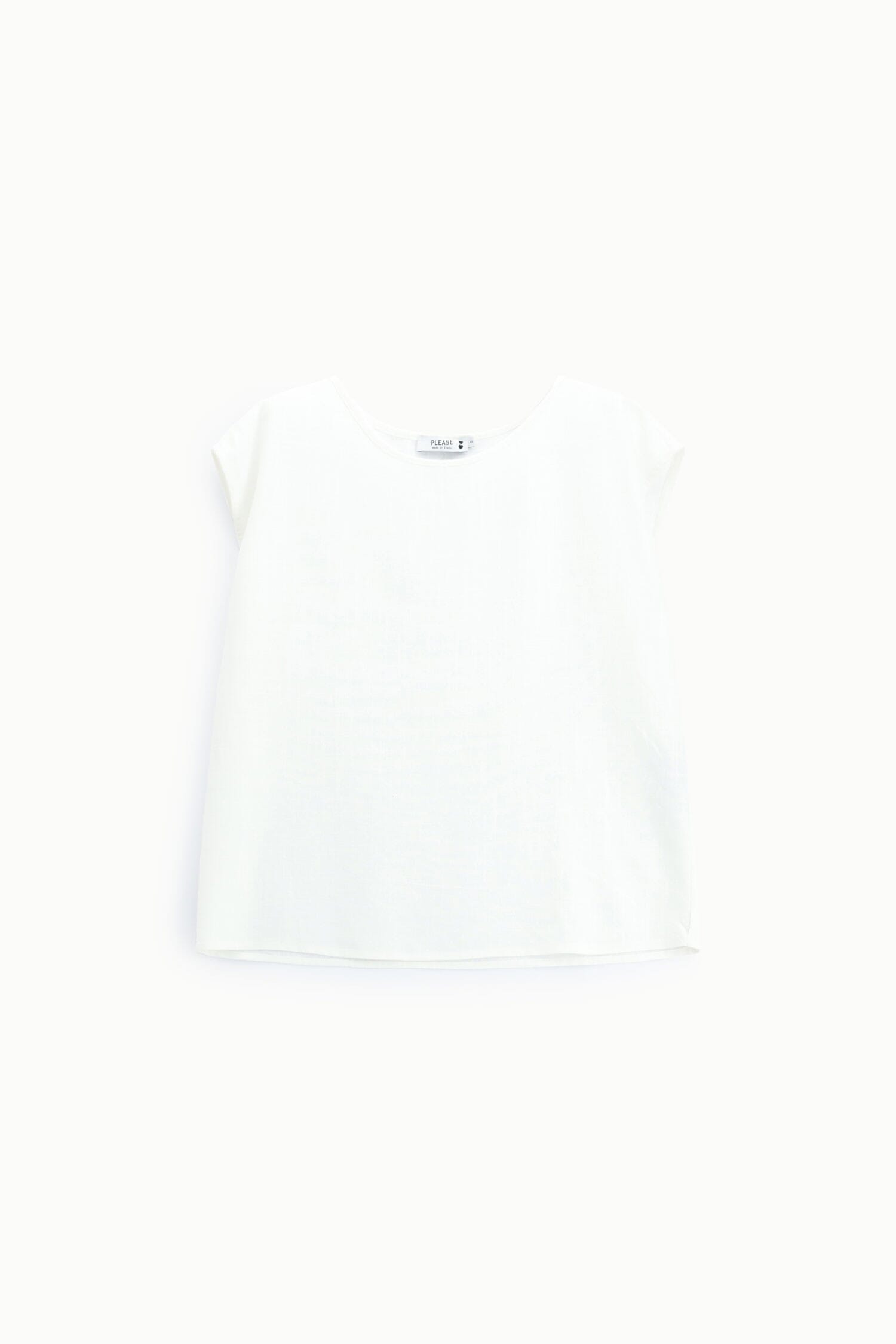 Top Boxy Fit Con Spalle Scese Girocollo Please