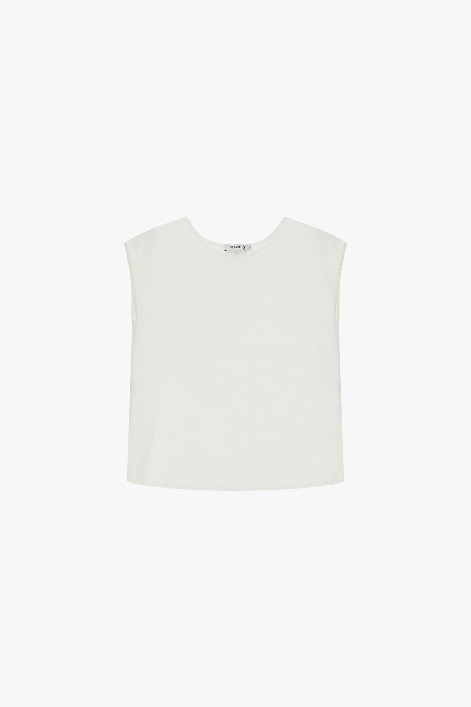 Top Boxy Fit Con Spalle Scese Girocollo Please