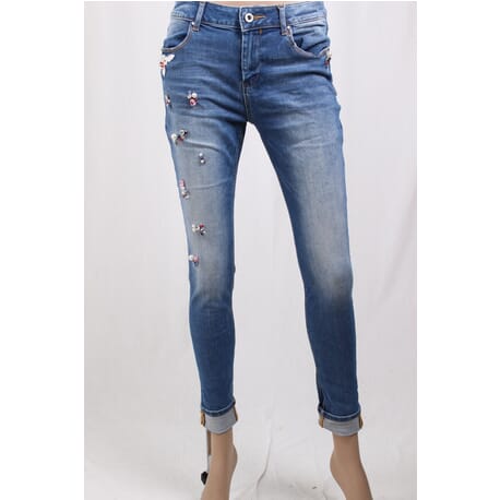 Jeans Con Applicazioni Fracomina