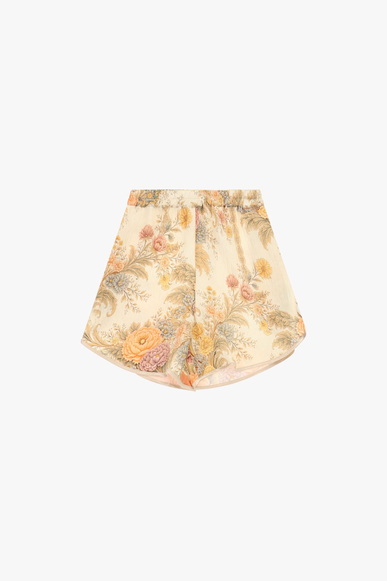 Short à coupe régulière avec imprimé floral vintage Dixie