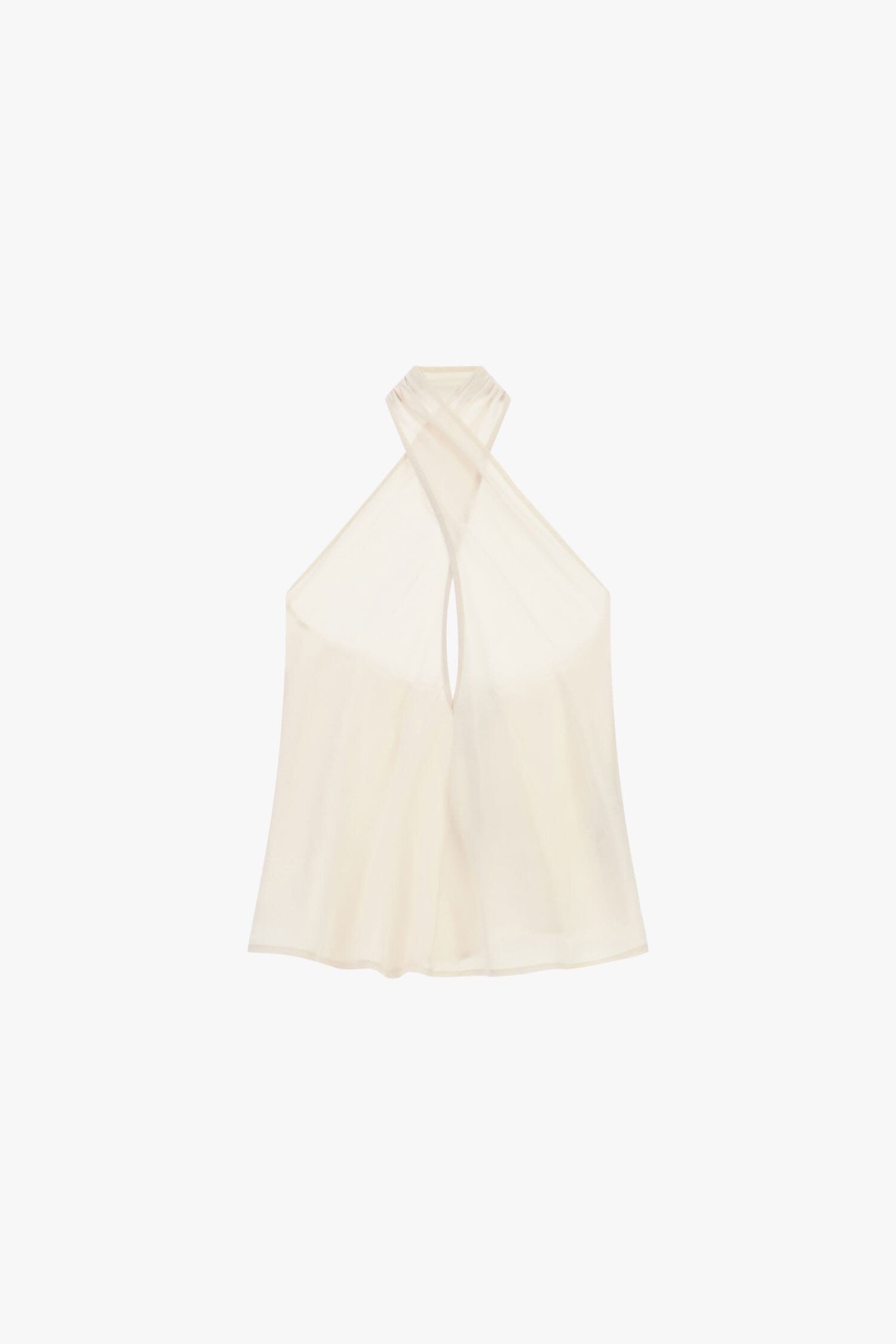 Top Incrociato Senza Maniche Con Scollo Halter Dixie