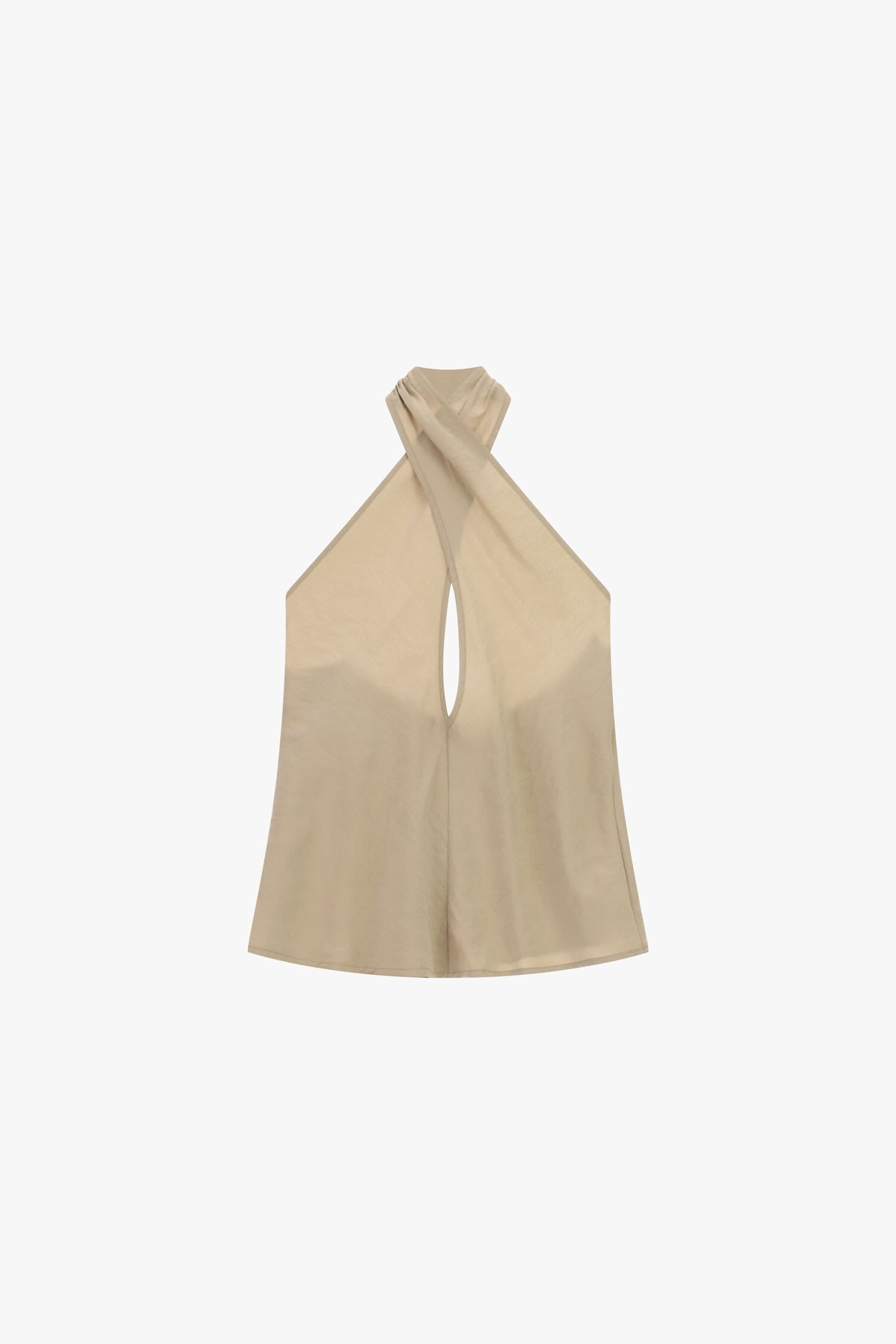 Top Incrociato Senza Maniche Con Scollo Halter Dixie