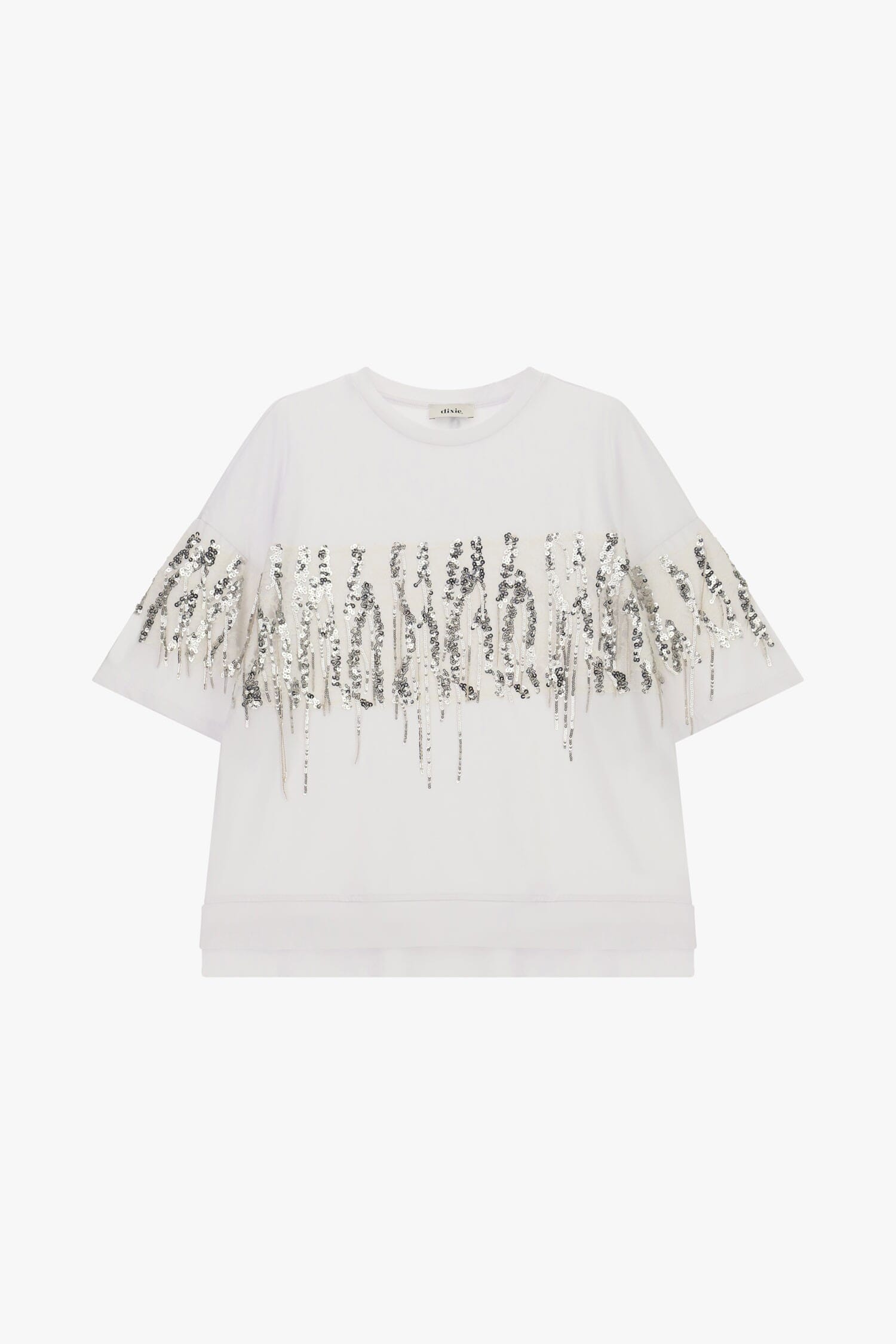 Dixie Sequin Embellished Short-Sleeved T-Shirt