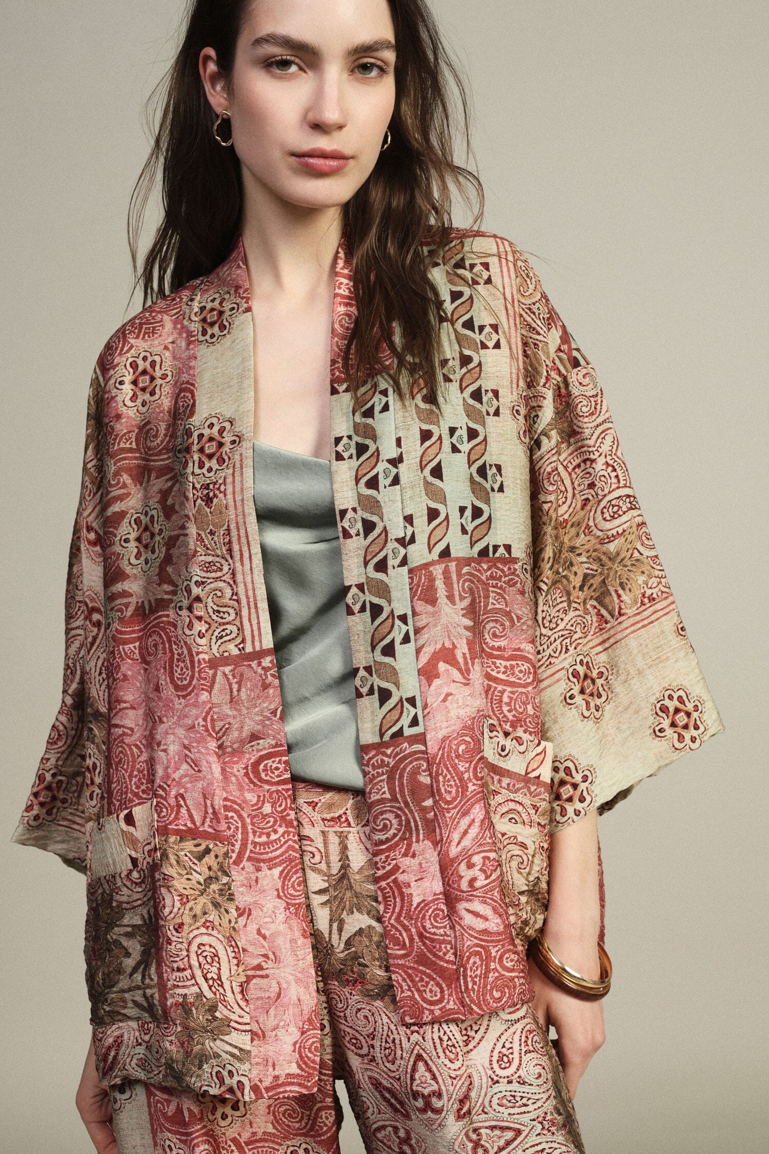 Duster Coat A Patchwork Fantasy With Wide Sleeve Dixie