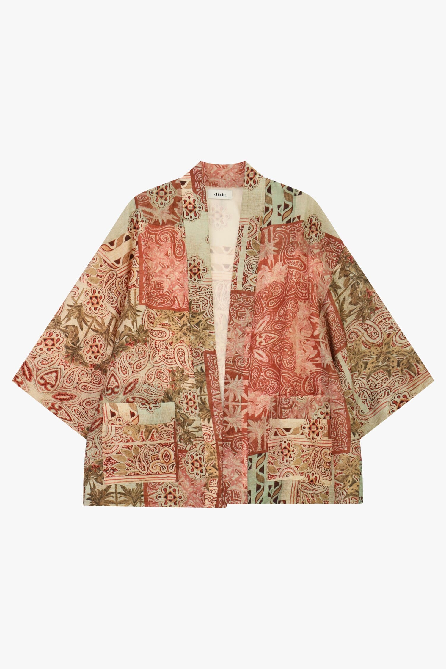 Duster Coat A Patchwork Fantasy With Wide Sleeve Dixie