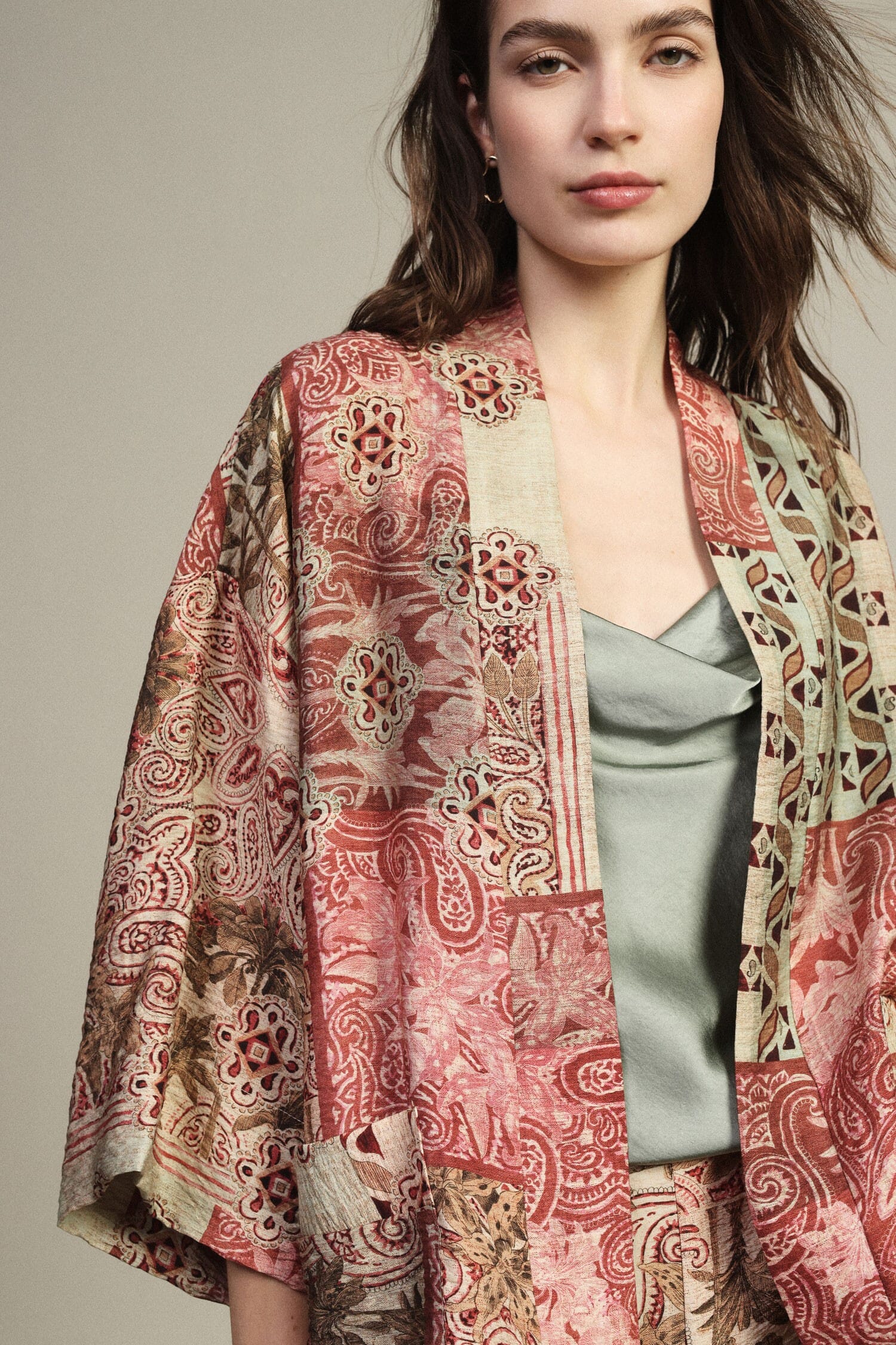 Duster Coat A Patchwork Fantasy With Wide Sleeve Dixie