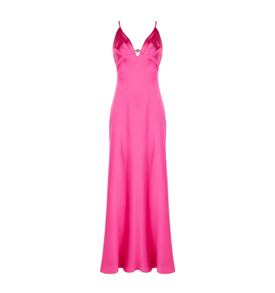 rinascimento pink dress Dress Fuchsia, A-line From Italian Designer Brand: Rinascimento Size 38