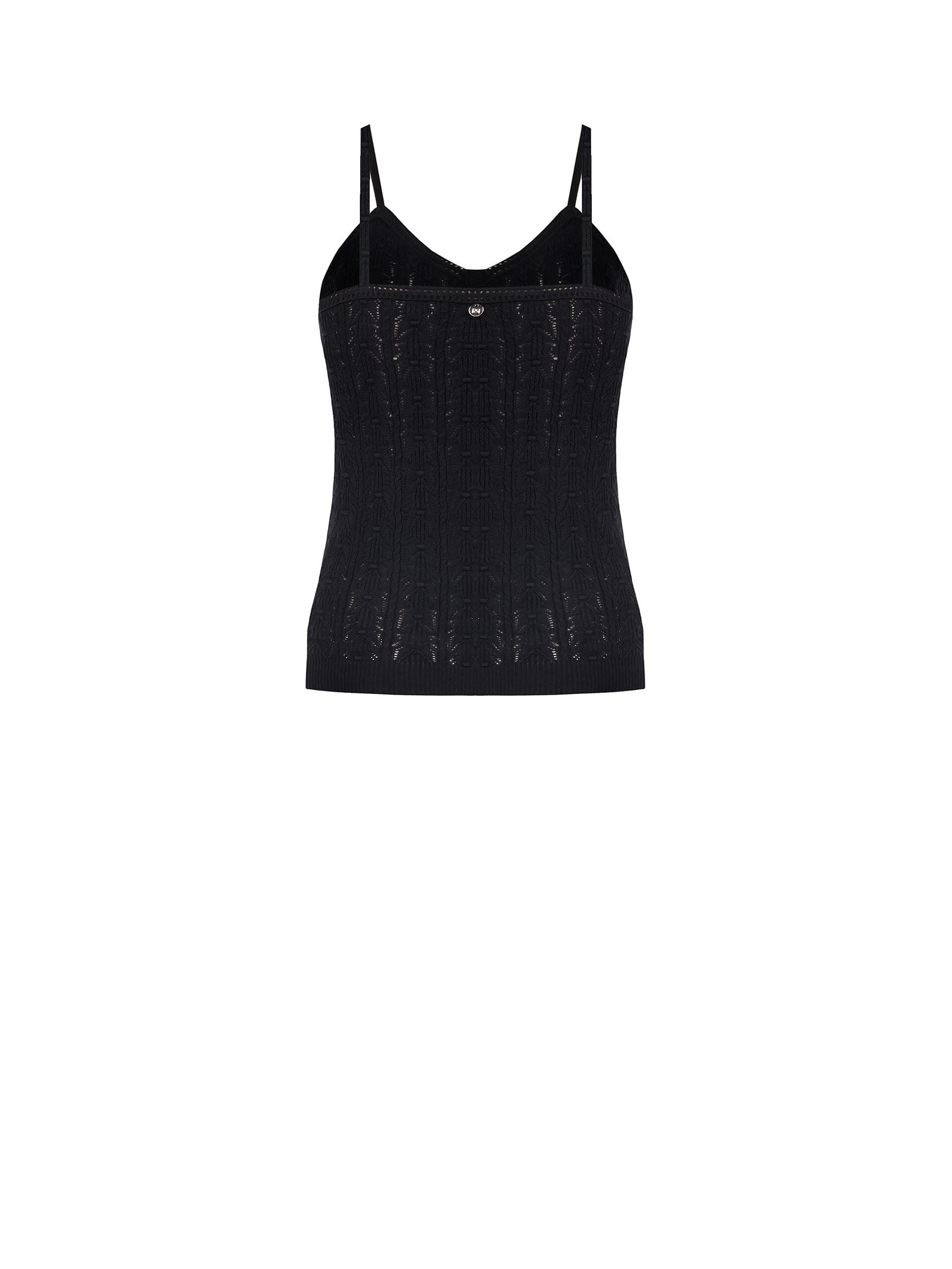 Top Tricot In Cotone Con Spalline Sottili Rinascimento