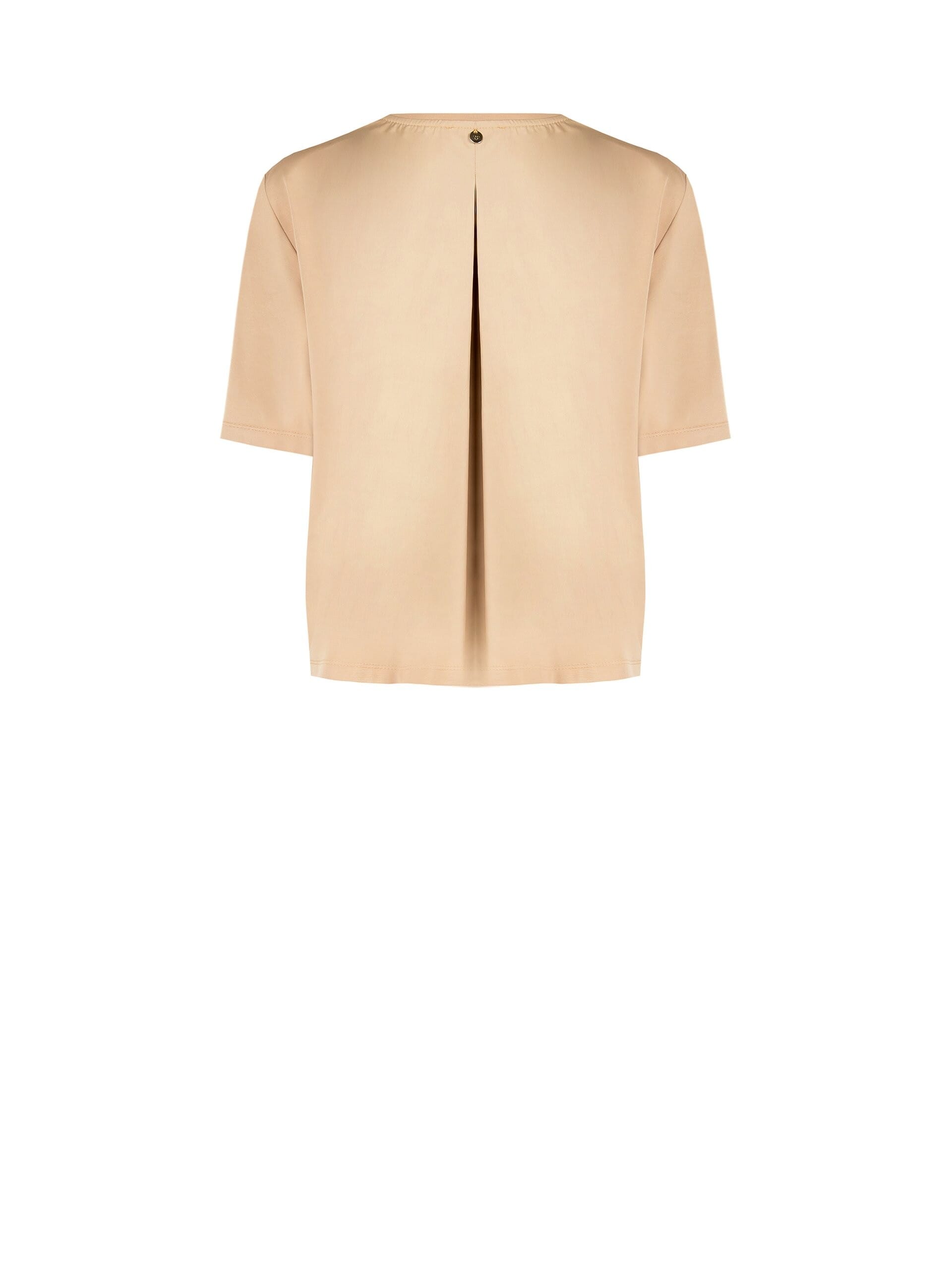 Blusa Ampia Jersey Davanti E Cotone Dietro Con Taschino Rinascimento