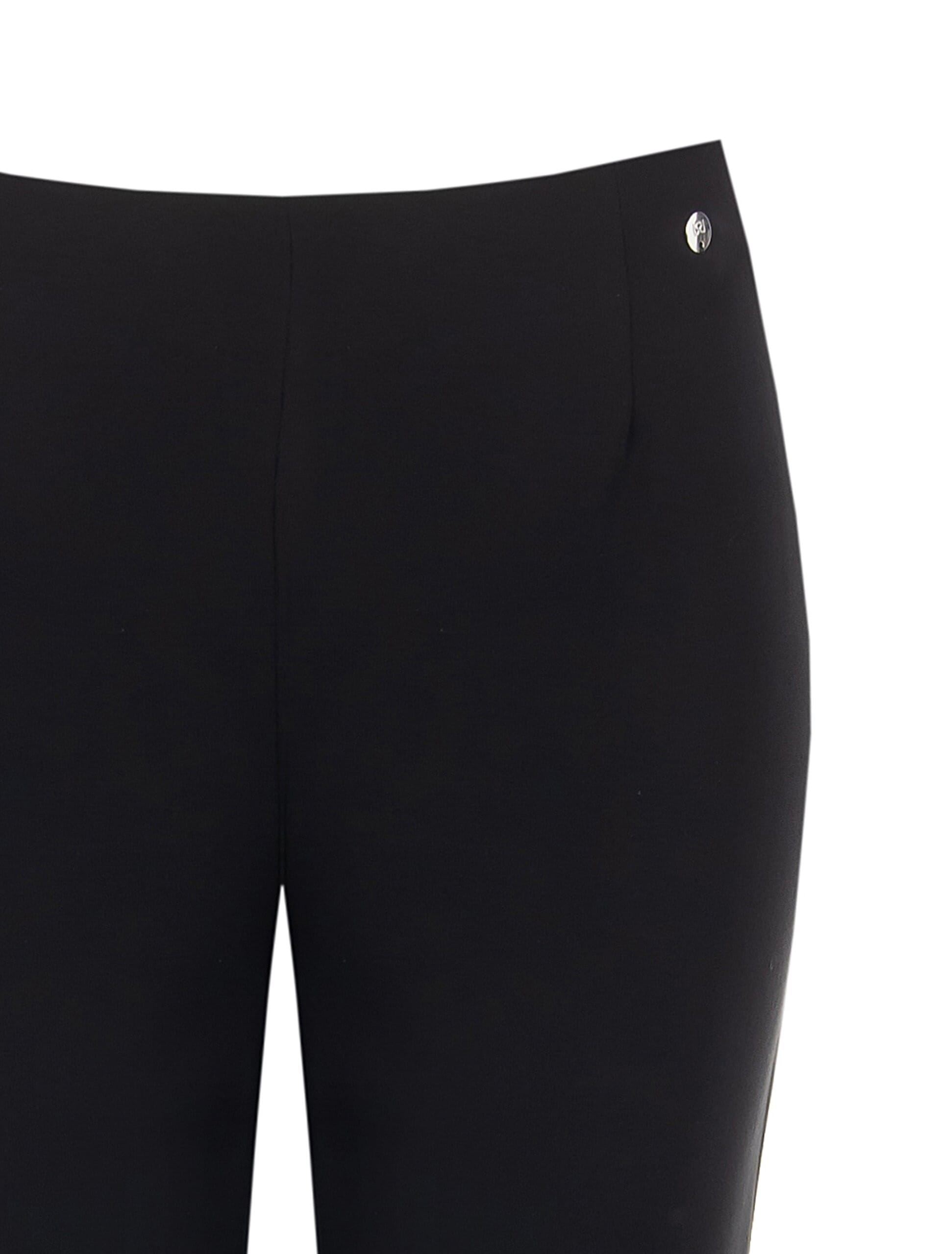 Pantaloni A Zampa In Jersey Con Elastico In Vita Rinascimento