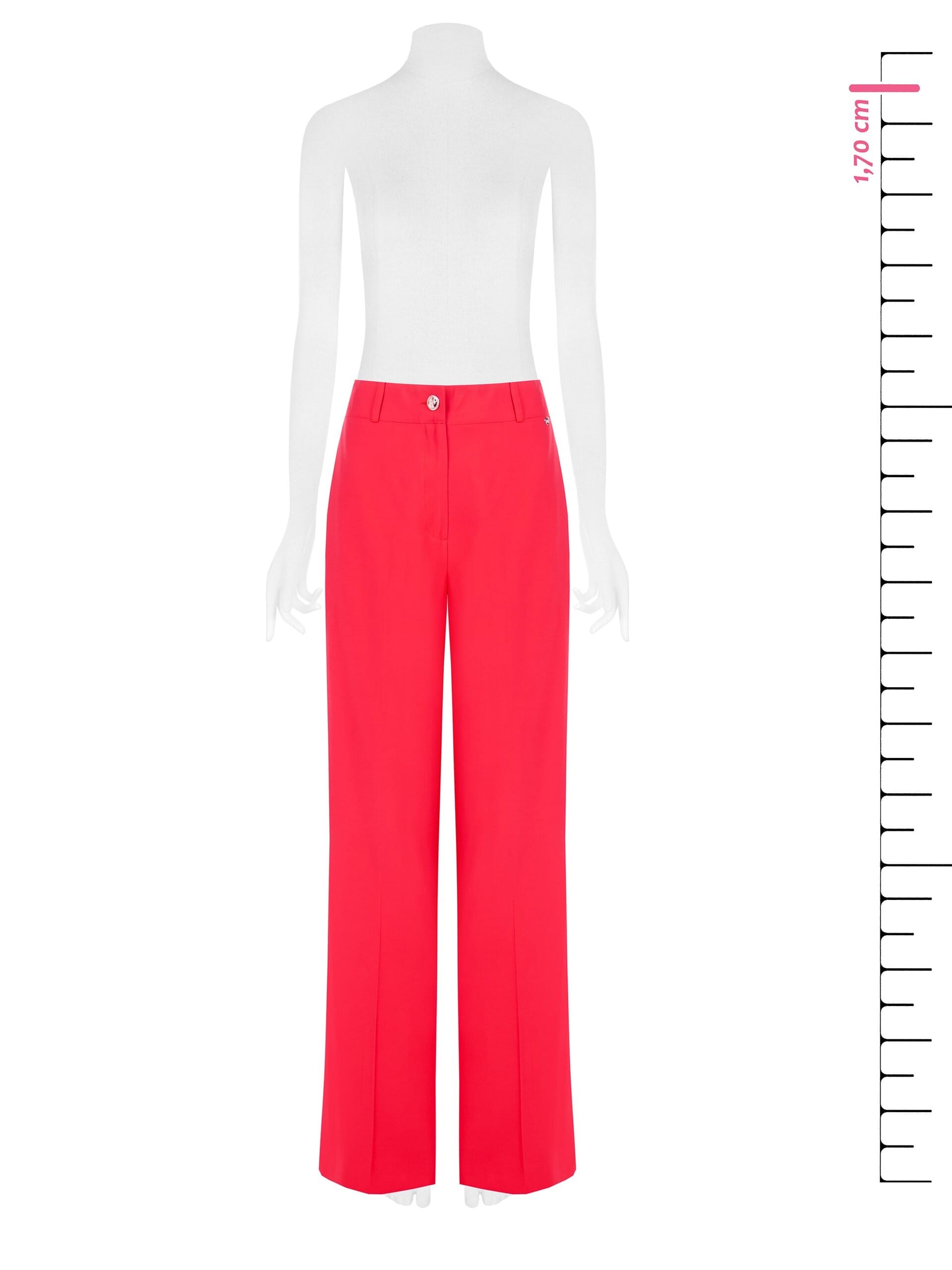 Pantaloni Palazzo In Misto Viscosa Con Tasche Ed Elastico Dietro Rinascimento