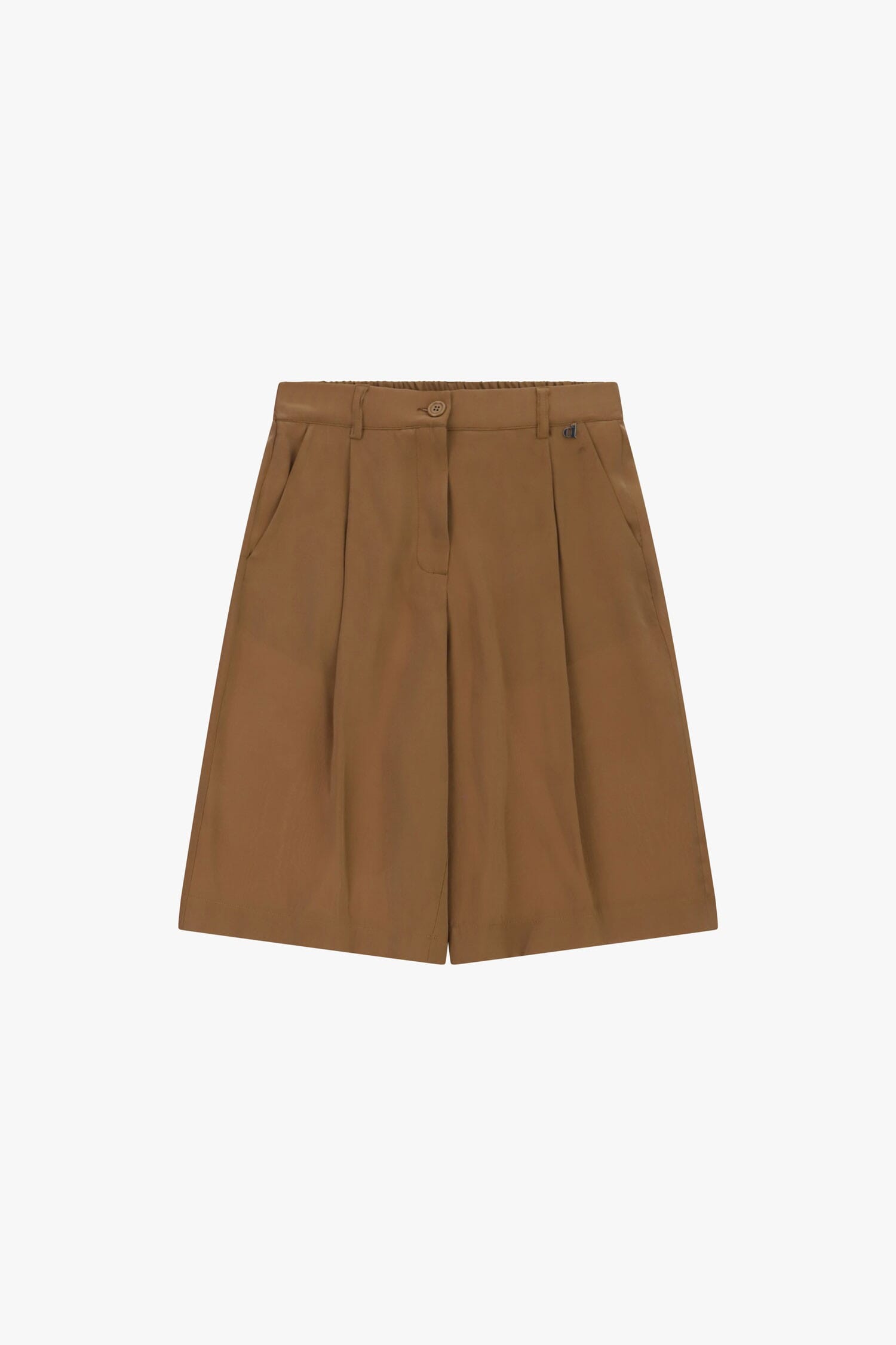 High Waisted Shorts With Darts And Side Pockets Dixie